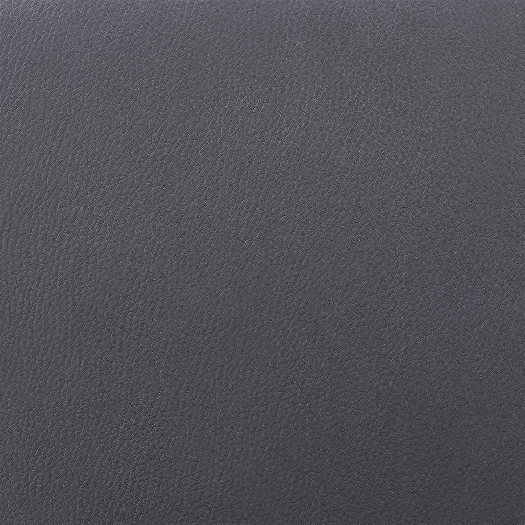30” Gray Faux Leather Backless Modern Swivel Bar By Homeroots - Image 7