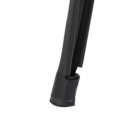 30" Matte Black Backless Metal Barstool With a Set of 2 By Homeroots - Image 2