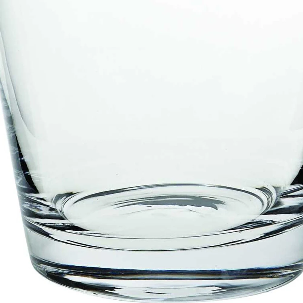 9 Mouth Blown European Glass Ice Bucket Or Cooler By Homeroots - Image 3
