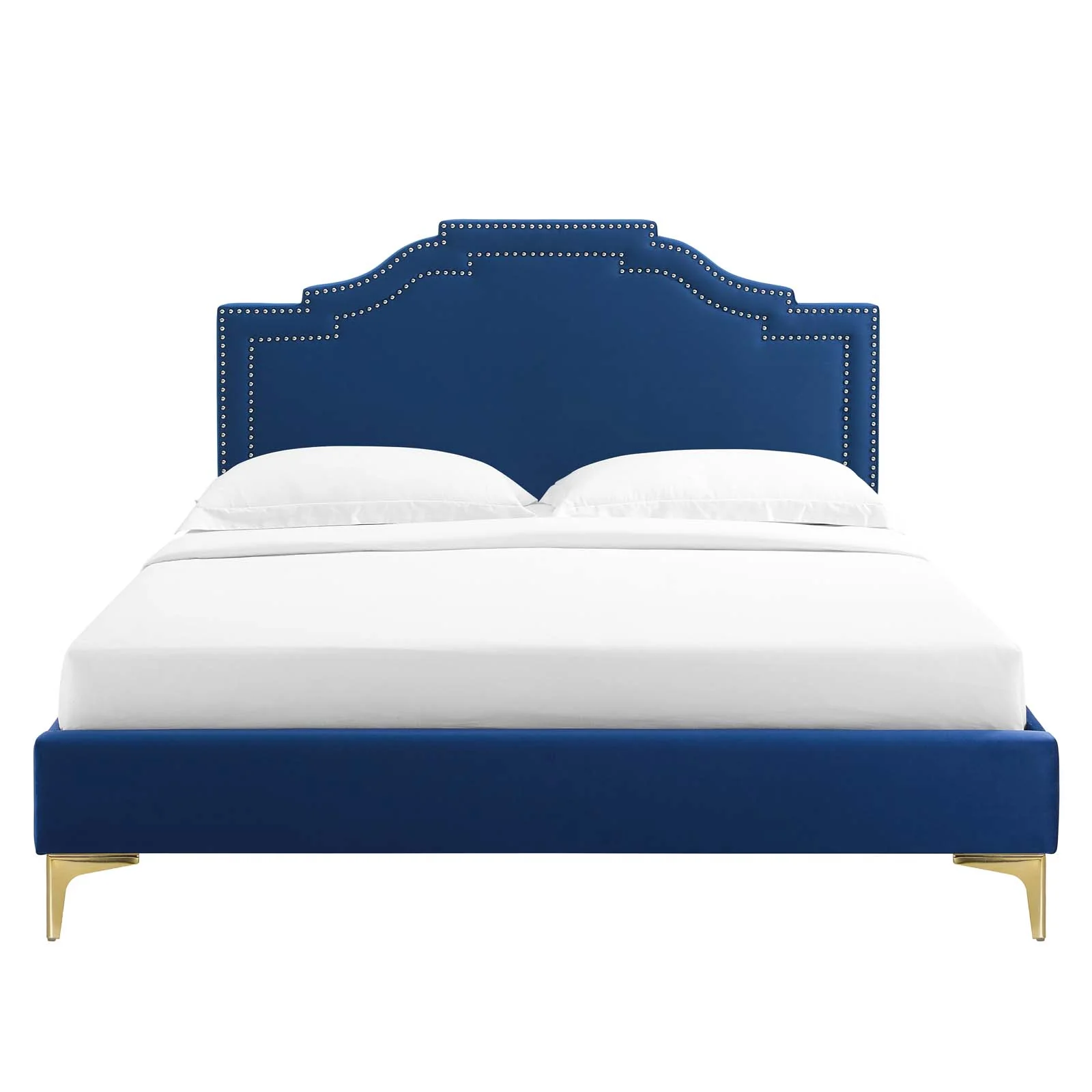 Adelaide Performance Velvet King Platform Bed By Modway - MOD-6862 - Image 70