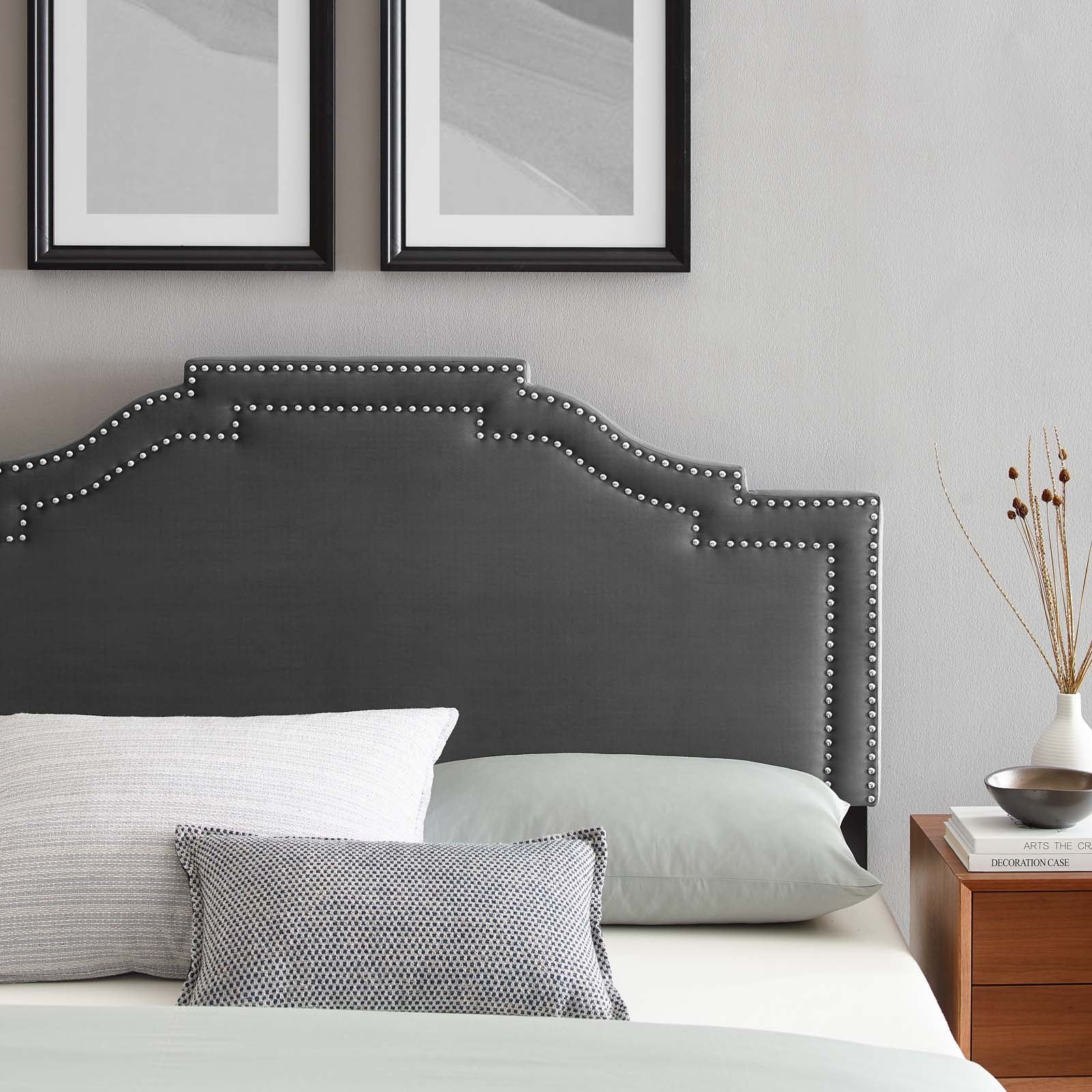 Adelaide Performance Velvet King Platform Bed By Modway - MOD-6864 - Image 13