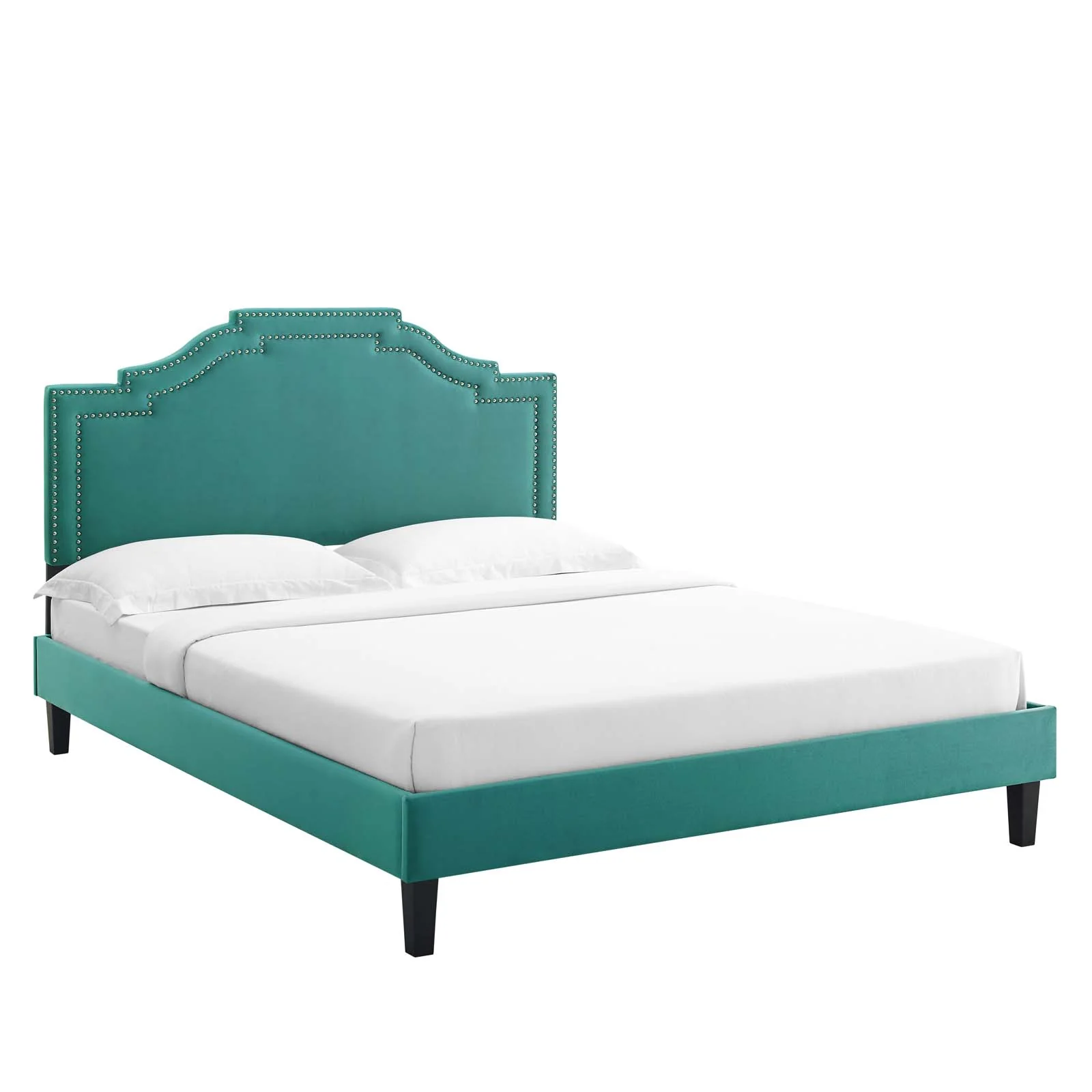 Adelaide Performance Velvet King Platform Bed By Modway - MOD-6864 - Image 79