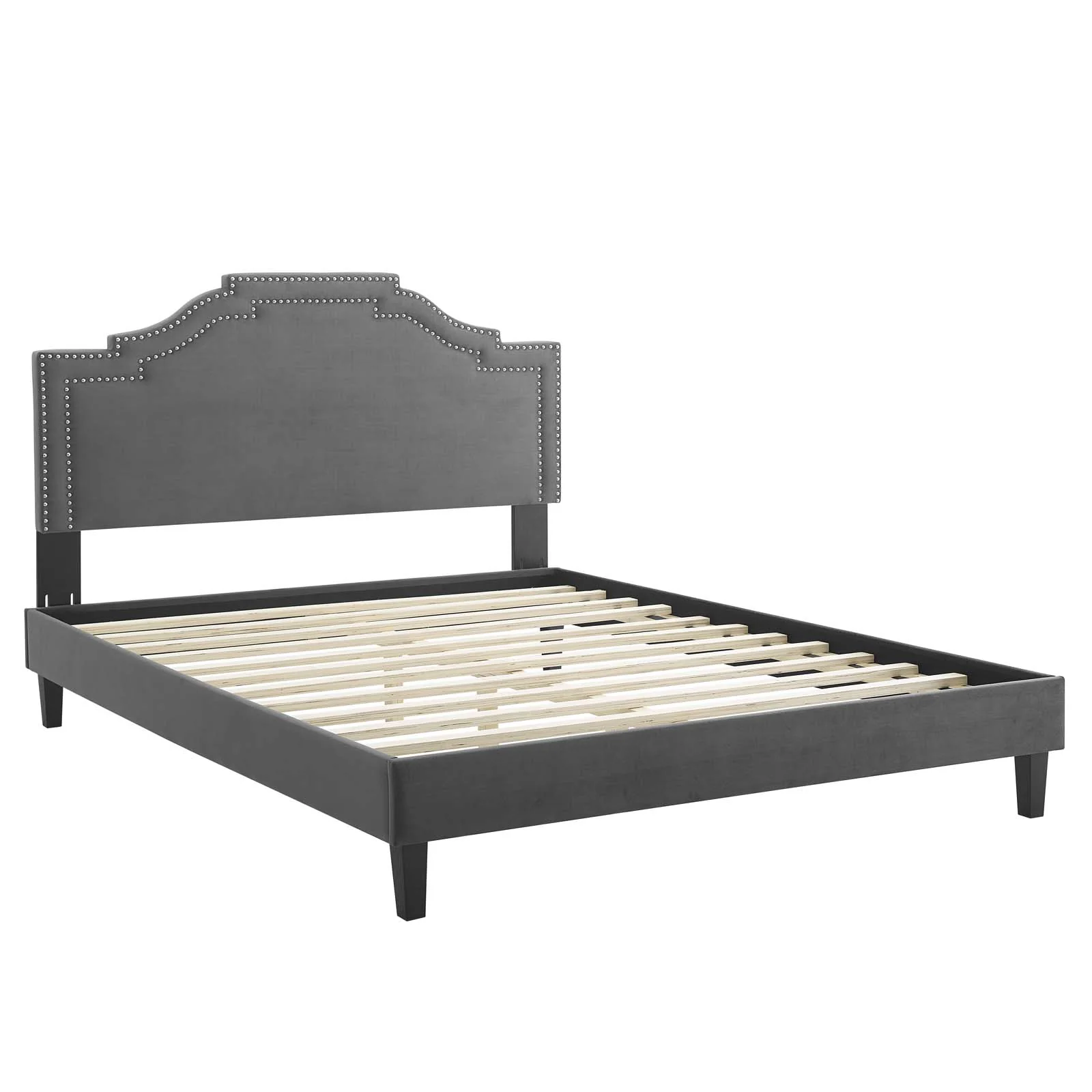 Adelaide Performance Velvet King Platform Bed By Modway - MOD-6864 - Image 8