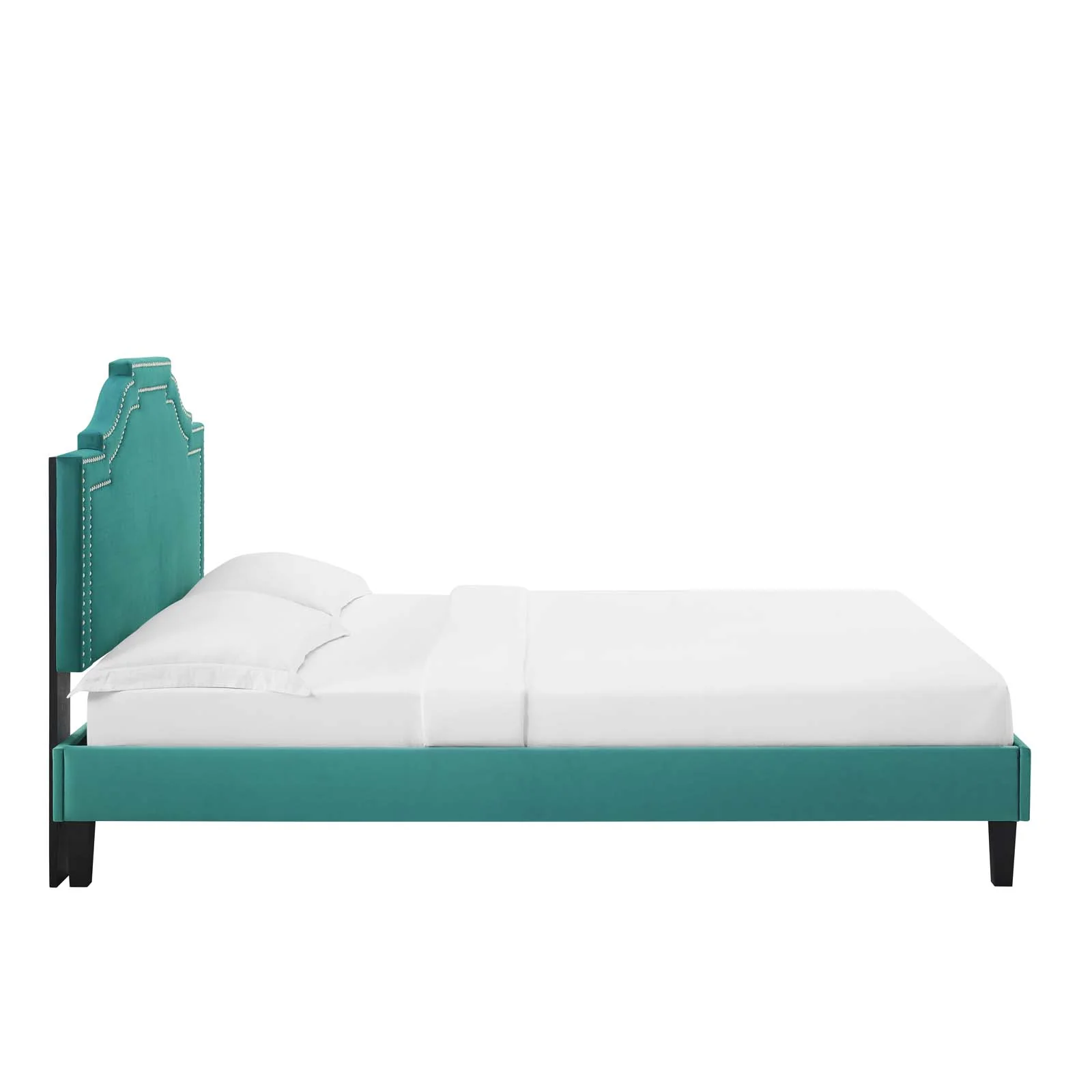 Adelaide Performance Velvet King Platform Bed By Modway - MOD-6864 - Image 85