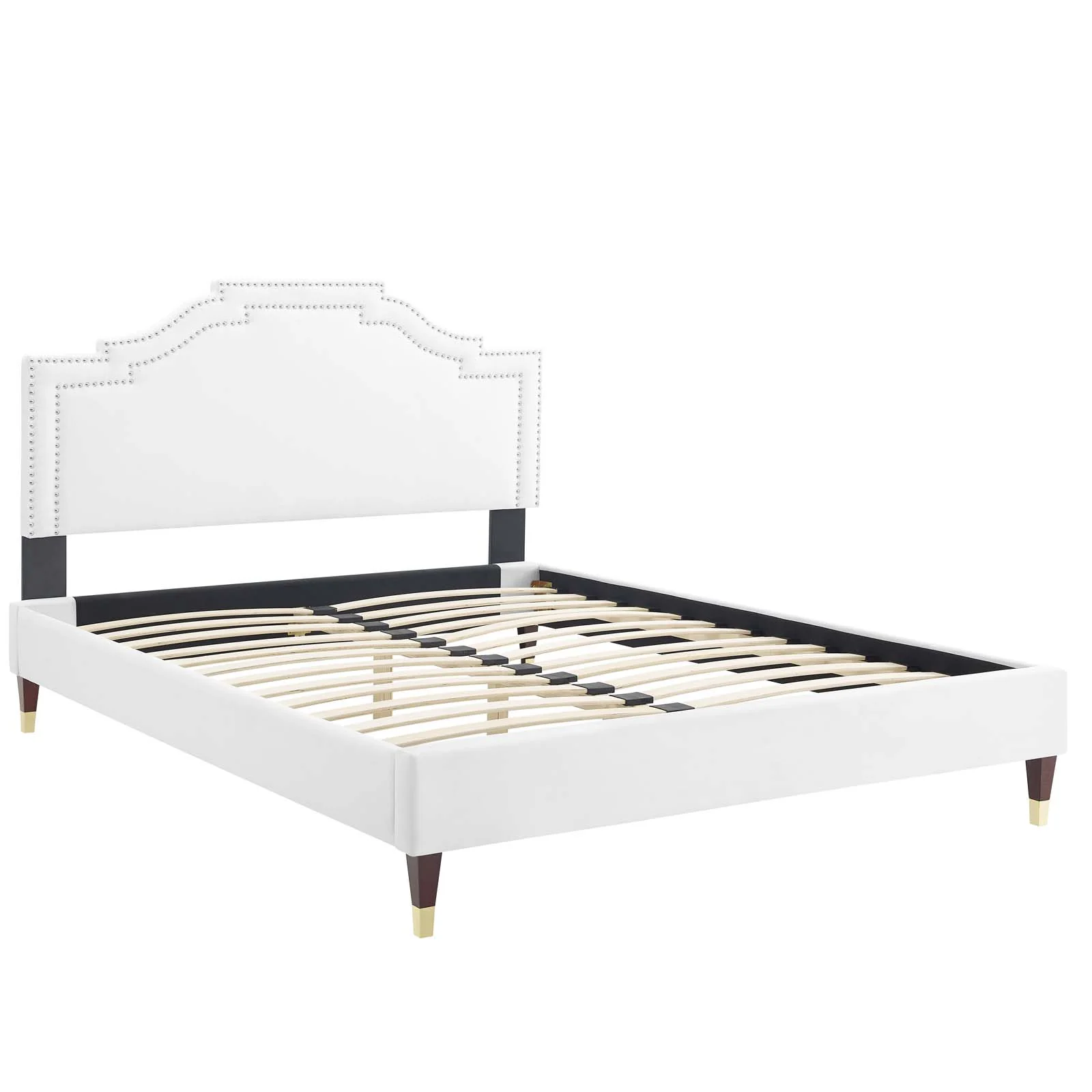 Adelaide Performance Velvet Queen Platform Bed By Modway - MOD-6581 - Image 105
