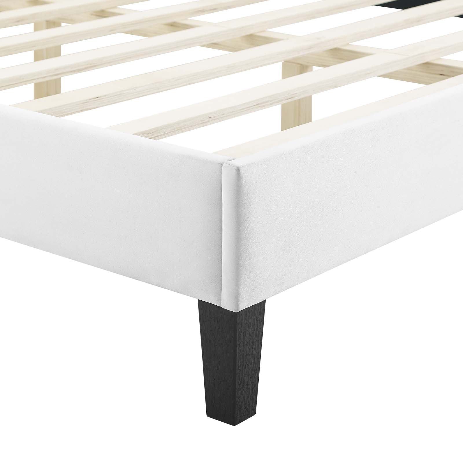 Adelaide Performance Velvet Twin Platform Bed By Modway - MOD-6852 - Image 100