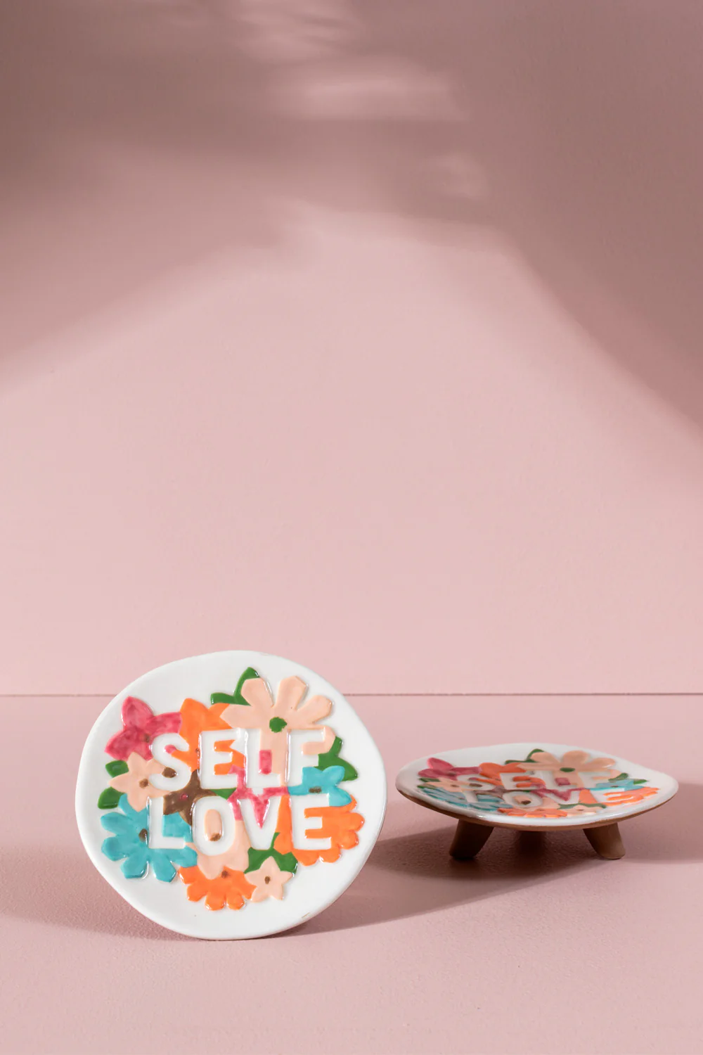 Affirmation Tray Set of 4 By Accent Decor
