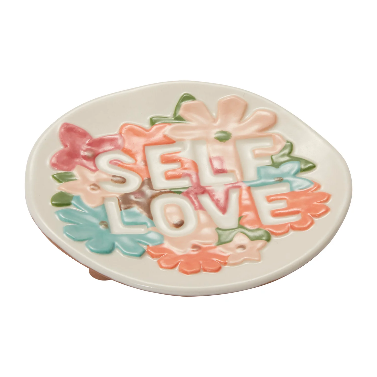 Affirmation Tray Set of 4 By Accent Decor - Image 3