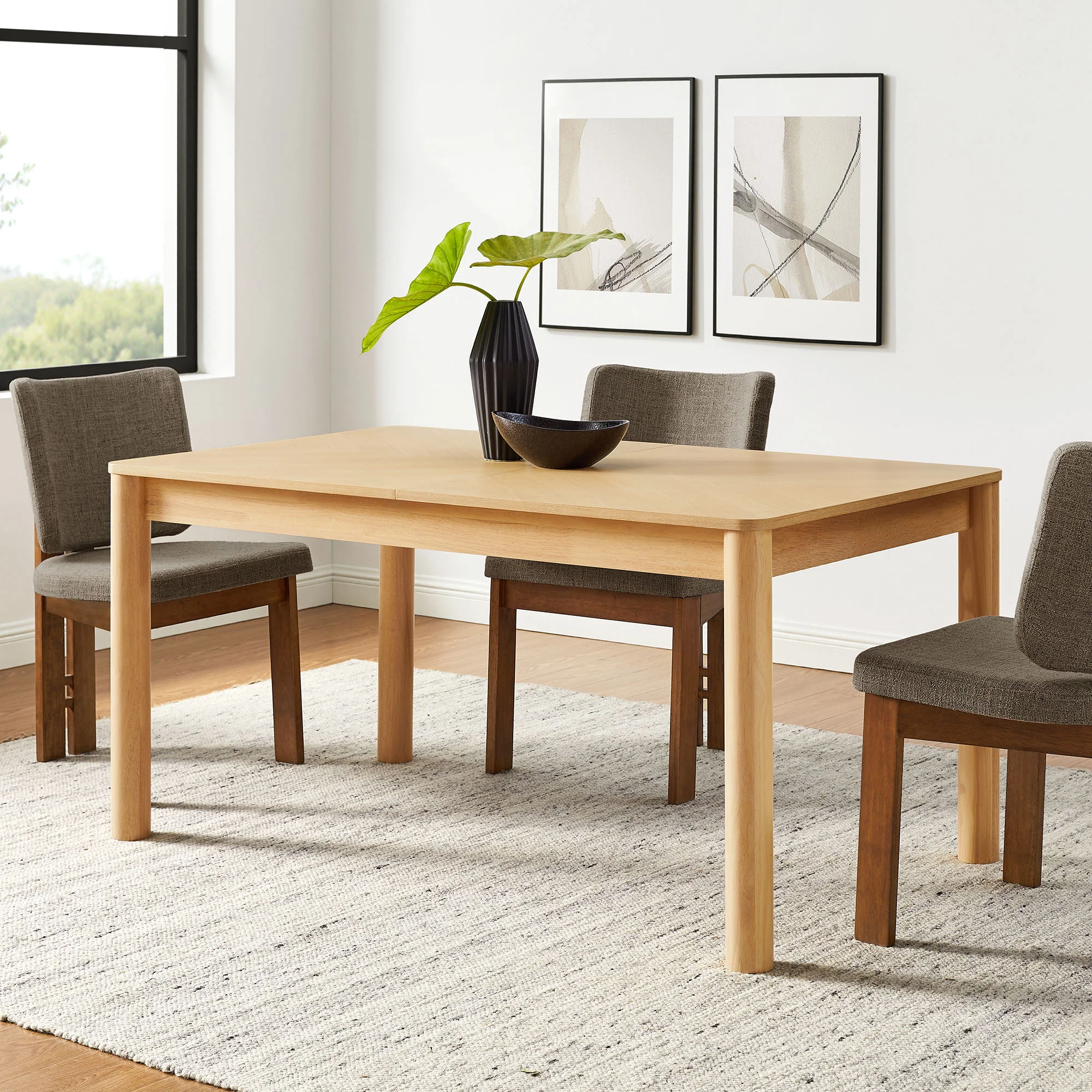Alba Extendable Dining Table by Modway