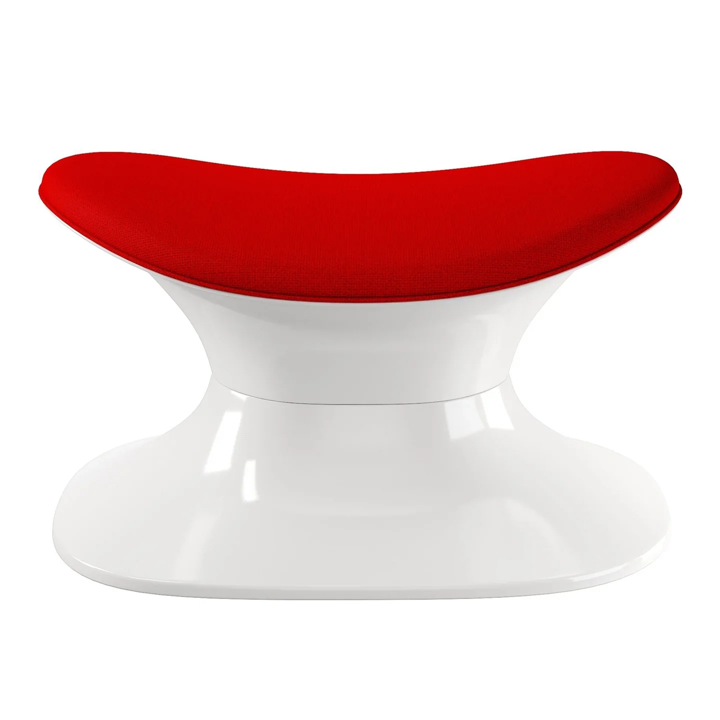 Alpha Ottoman, Red By World Modern Design