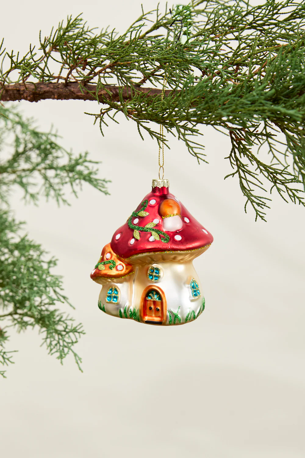 Amanita Houses Ornament Set of 4 By Accent Decor - Image 3