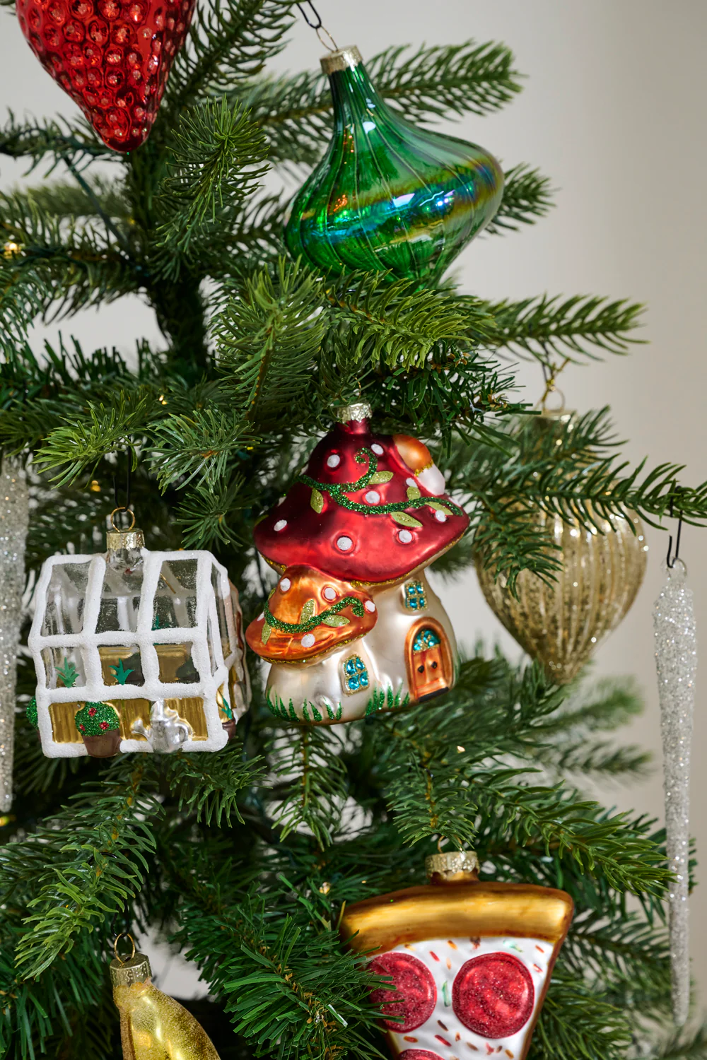 Amanita Houses Ornament Set of 4 By Accent Decor - Image 5