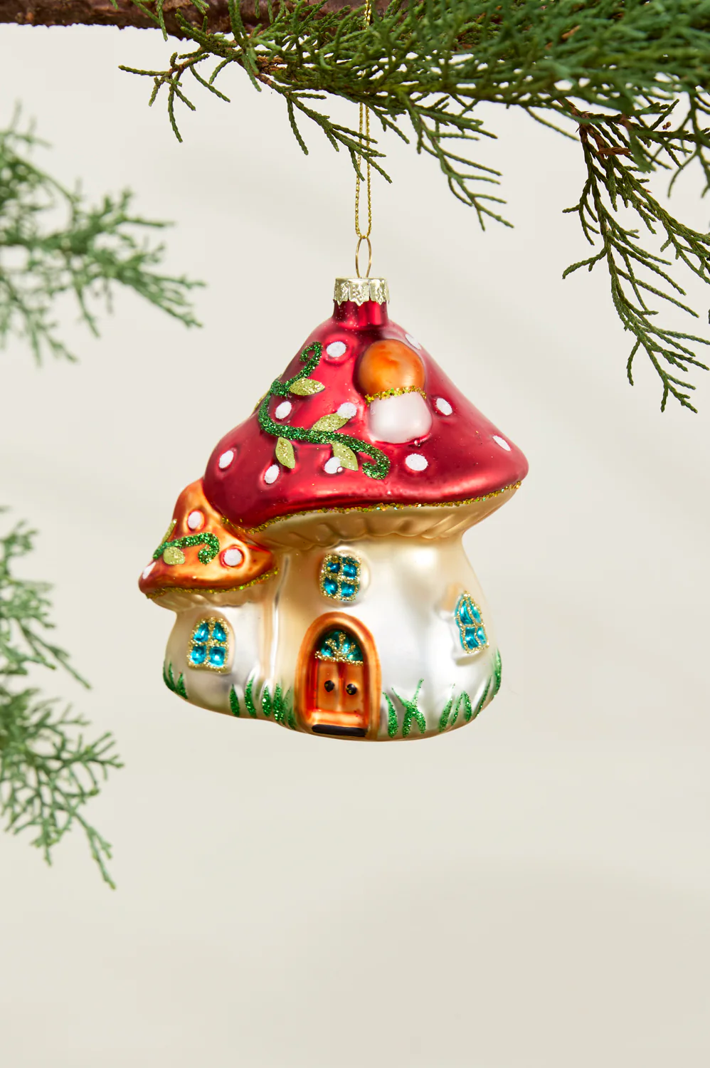 Amanita Houses Ornament Set of 4 By Accent Decor - Image 6