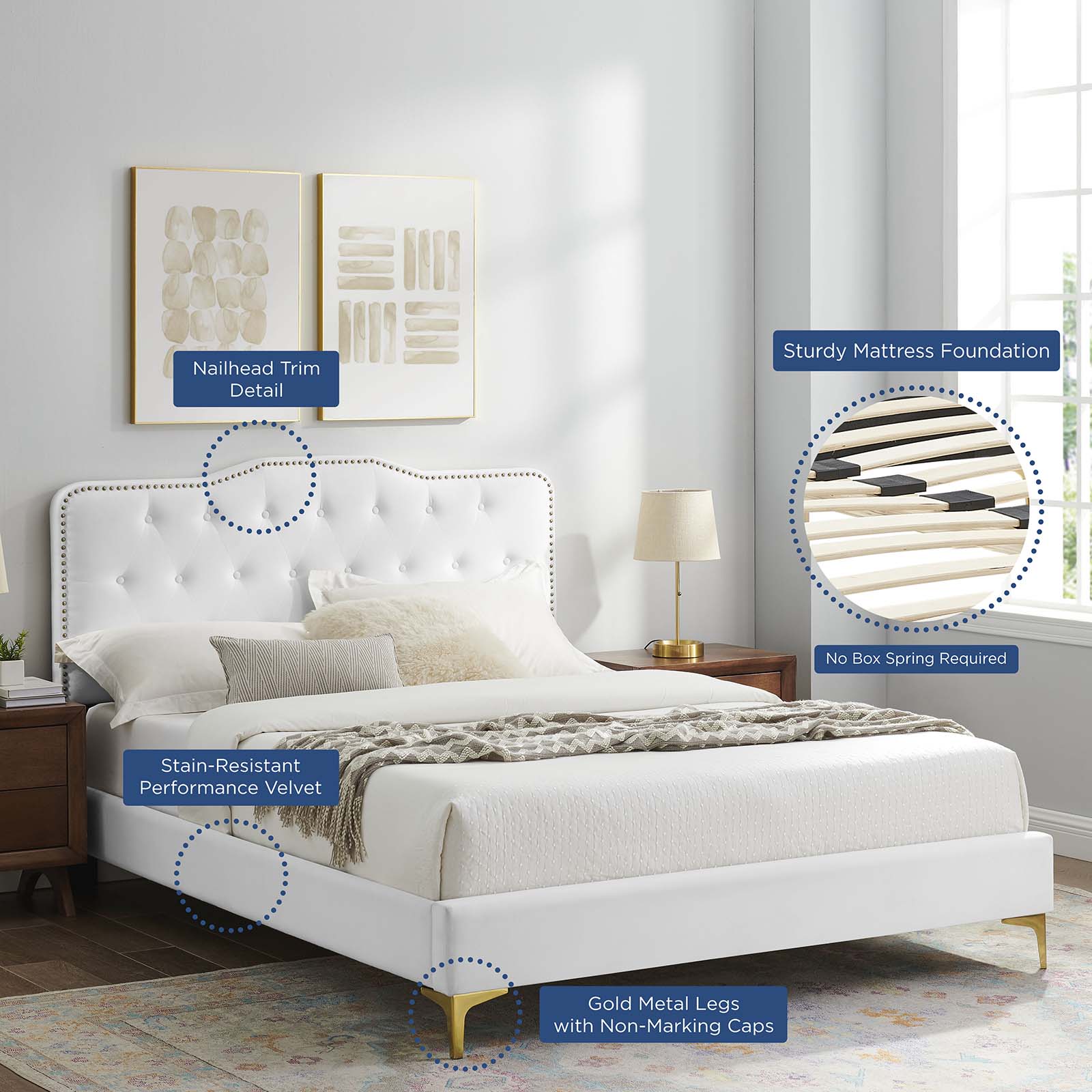 Amber King Platform Bed By Modway - MOD-6784 - Image 112