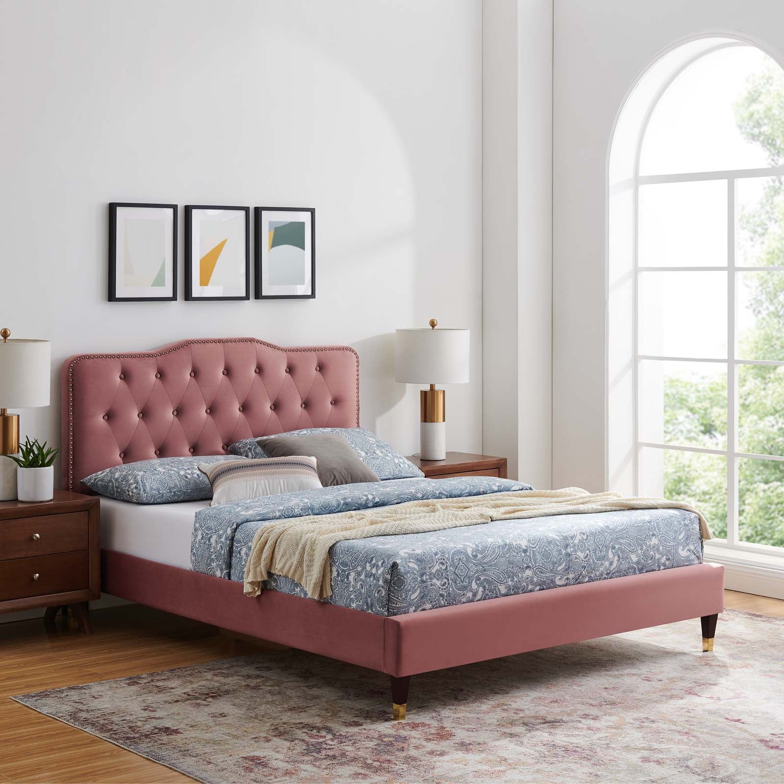 Amber King Platform Bed By Modway - MOD-6785 - Image 22