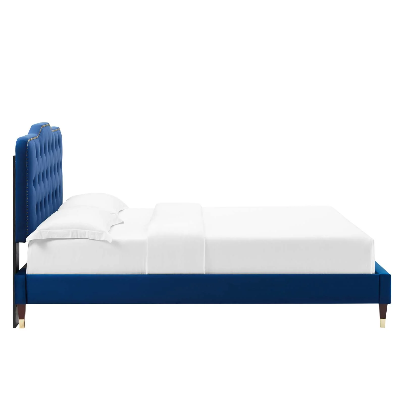 Amber Performance Velvet Queen Platform Bed By Modway - MOD-6776 - Image 66