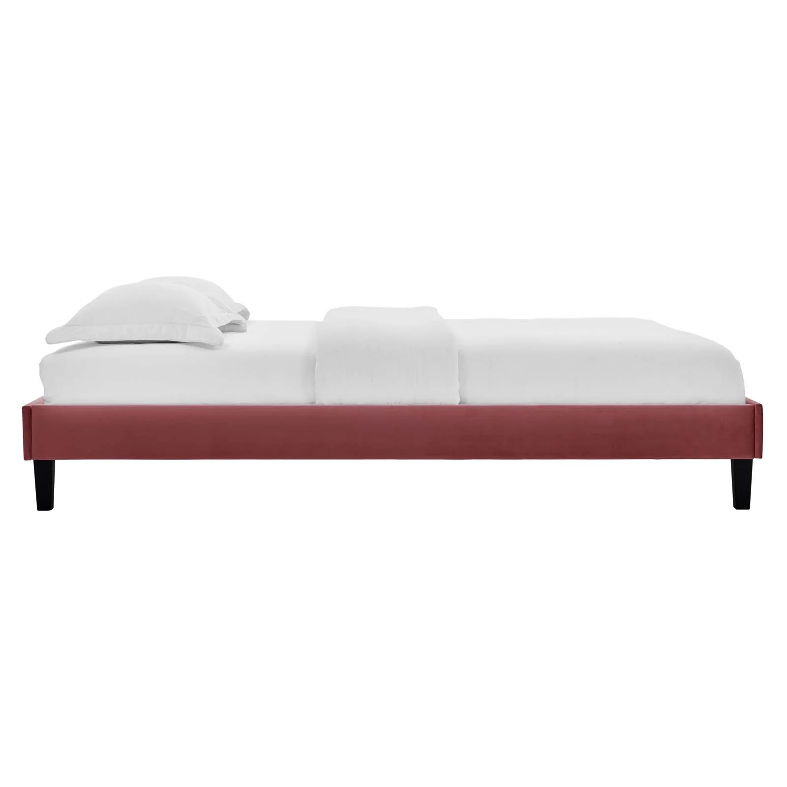 Amber Performance Velvet Queen Platform Bed By Modway - MOD-6777 - Image 25