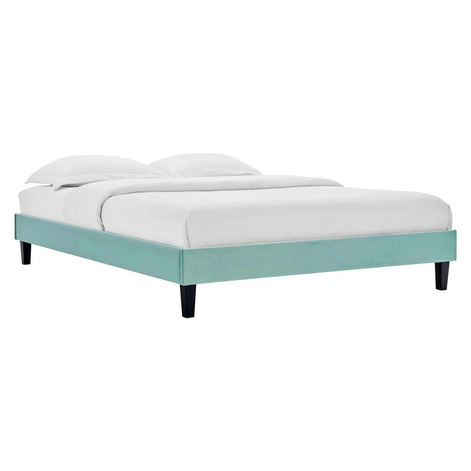 Amber Performance Velvet Queen Platform Bed By Modway - MOD-6777 - Image 51