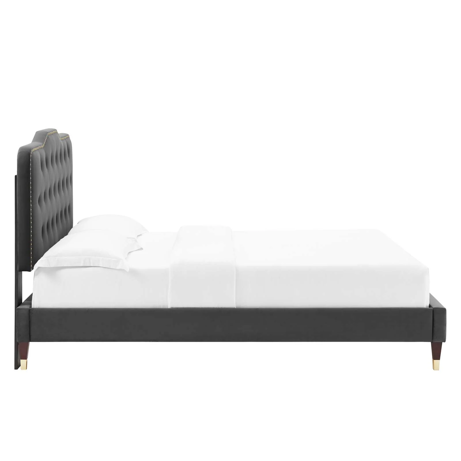 Amber Performance Velvet Twin Platform Bed By Modway - MOD-6779 - Image 10