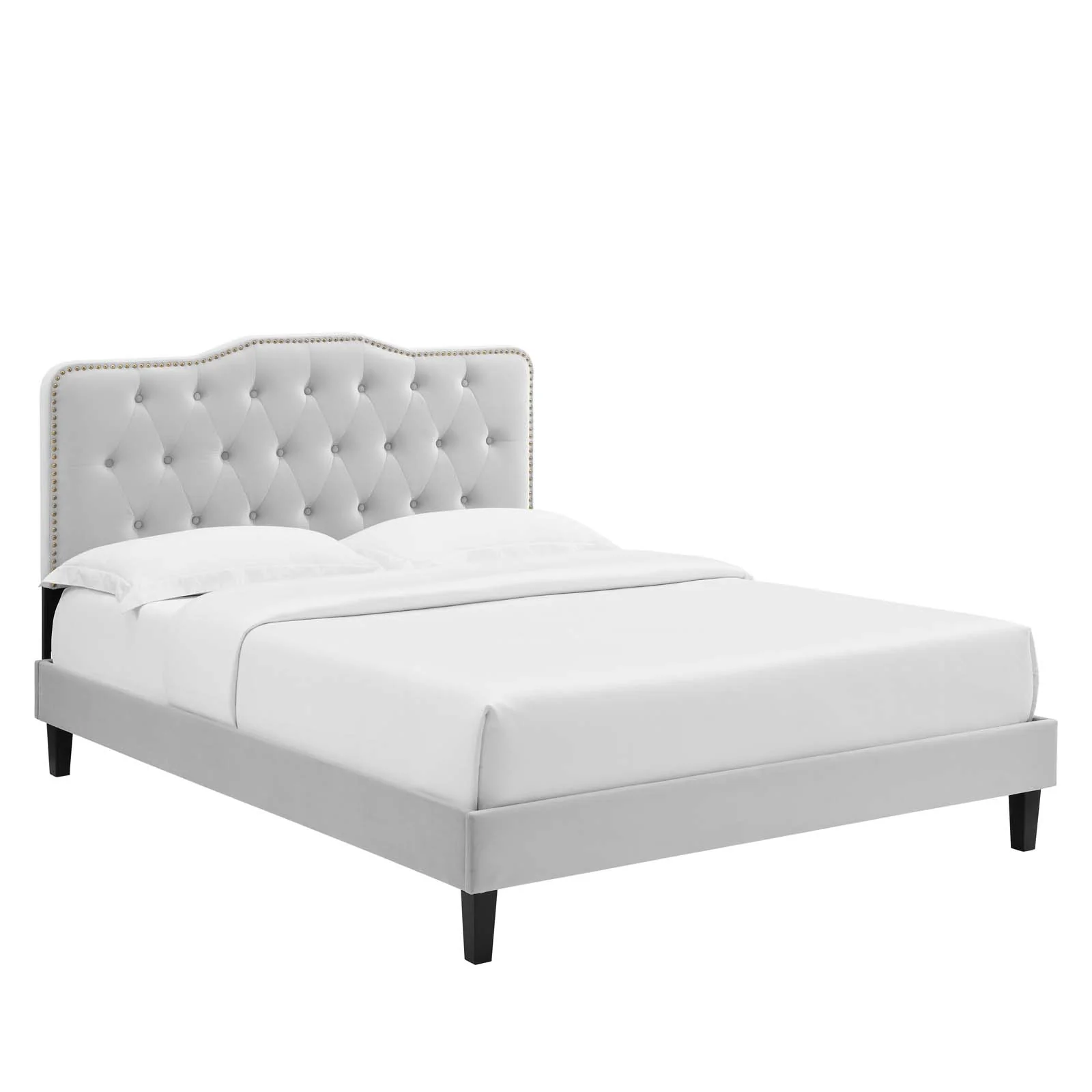 Amber Tufted Performance Velvet King Platform Bed By Modway - MOD-6786 - Image 29