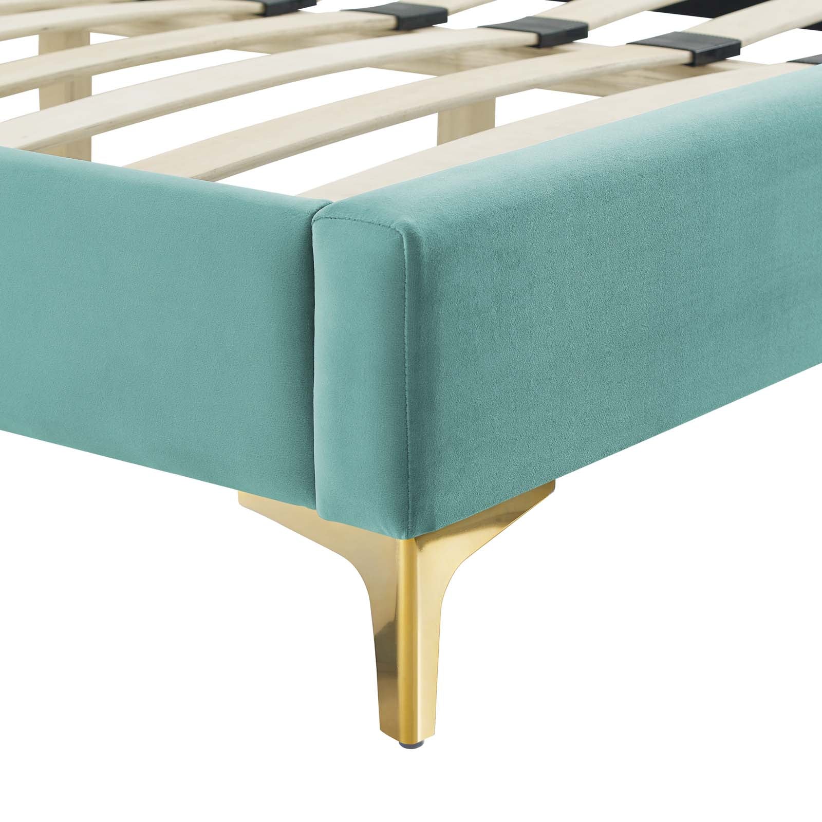 Amber Tufted Performance Velvet Twin Platform Bed By Modway - MOD-6778 - Image 58