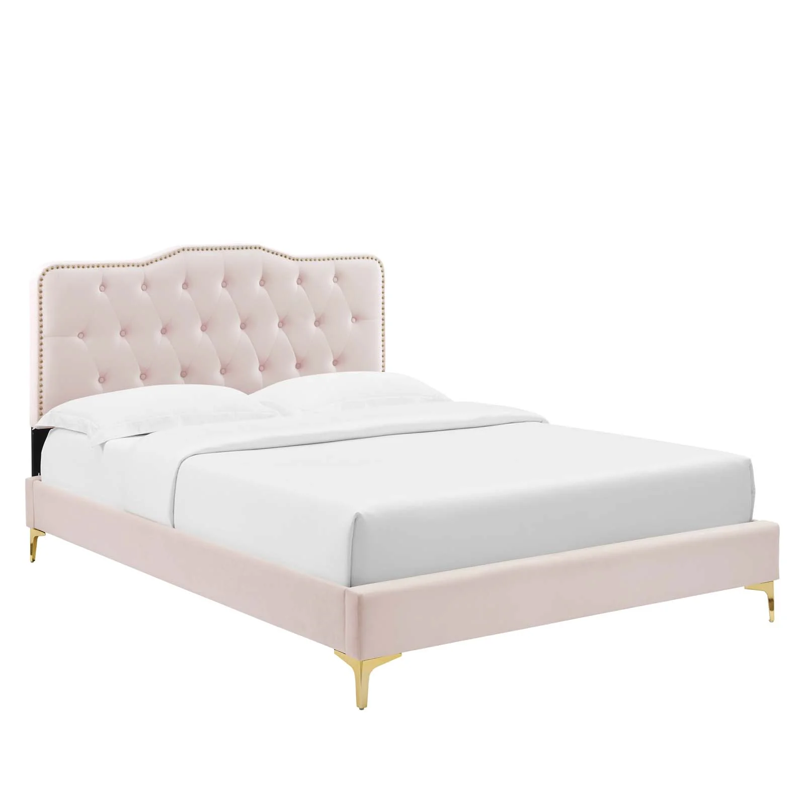 Amber Tufted Performance Velvet Twin Platform Bed By Modway - MOD-6778 - Image 76