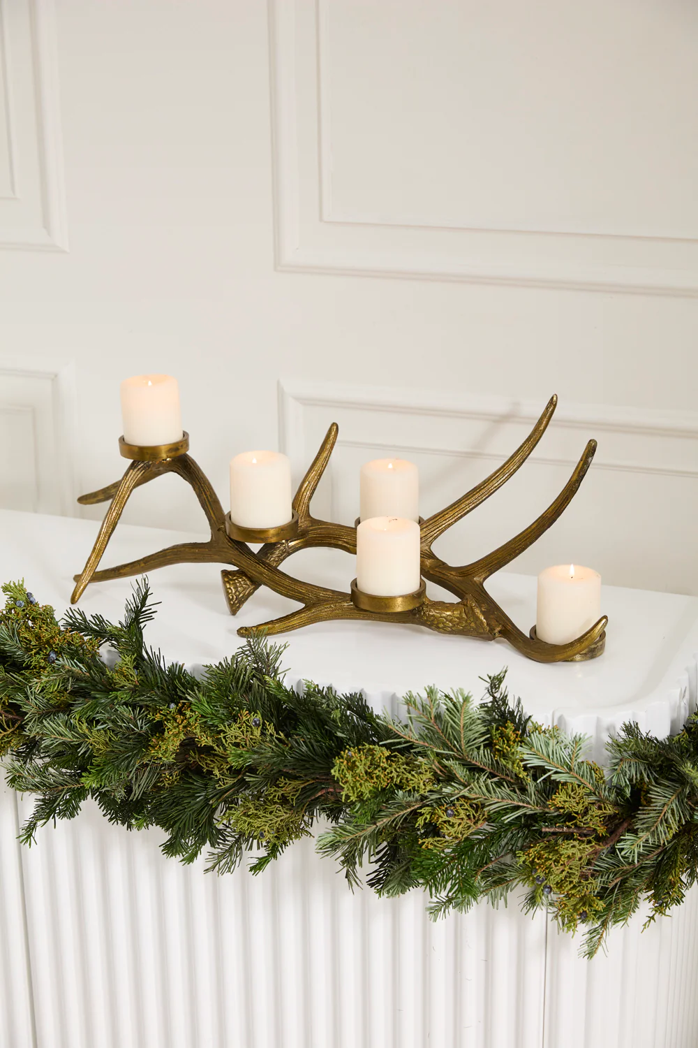 Andean Antler Candleholder By Accent Decor - Image 6