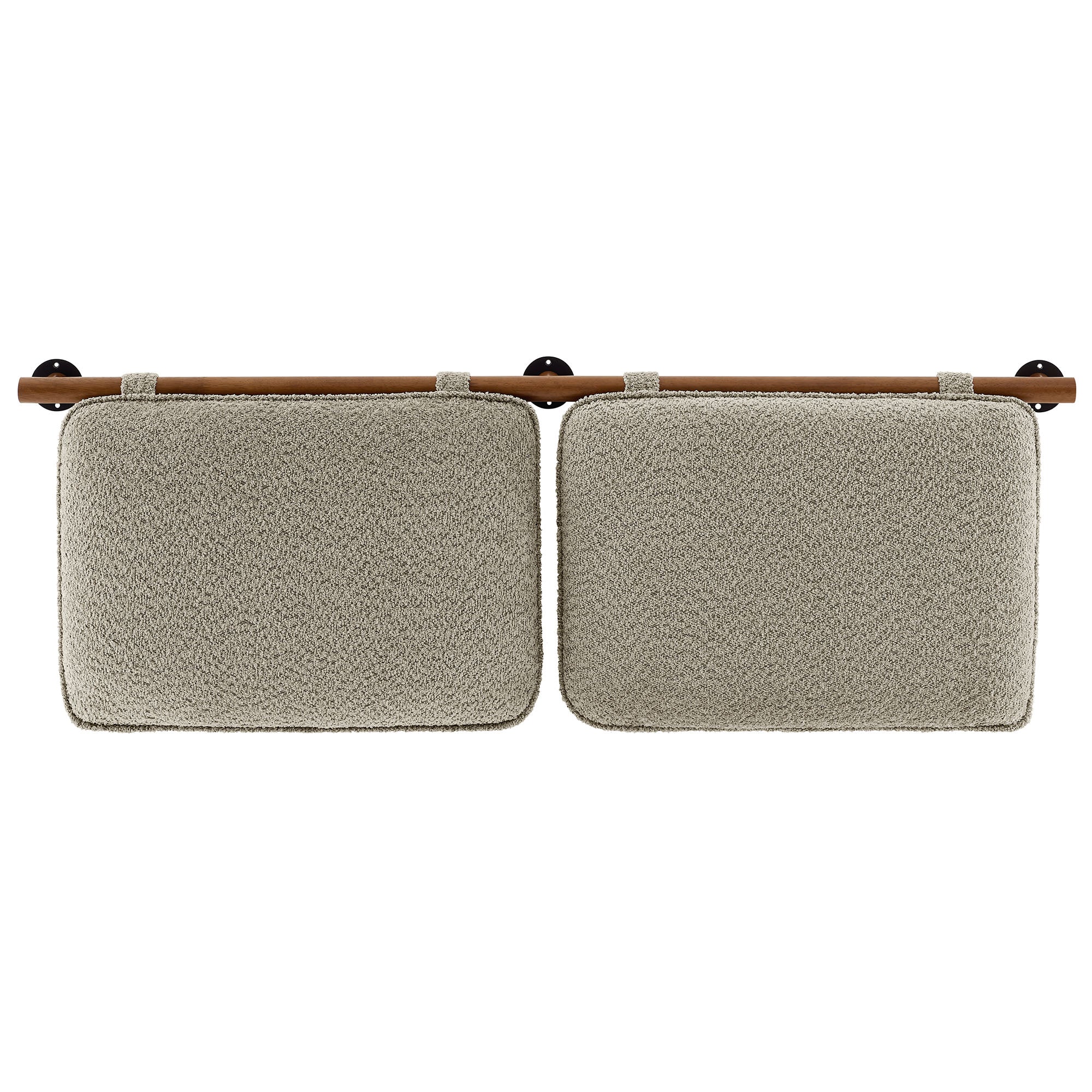Anela Wall-Mounted Chenille Upholstered Full Headboard by Modway - Image 18