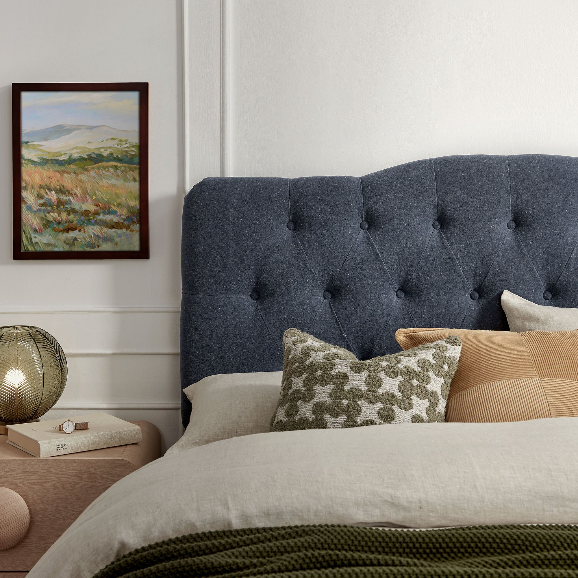 Annabel Premium Linen Blend Full Headboard by Modway - Image 21