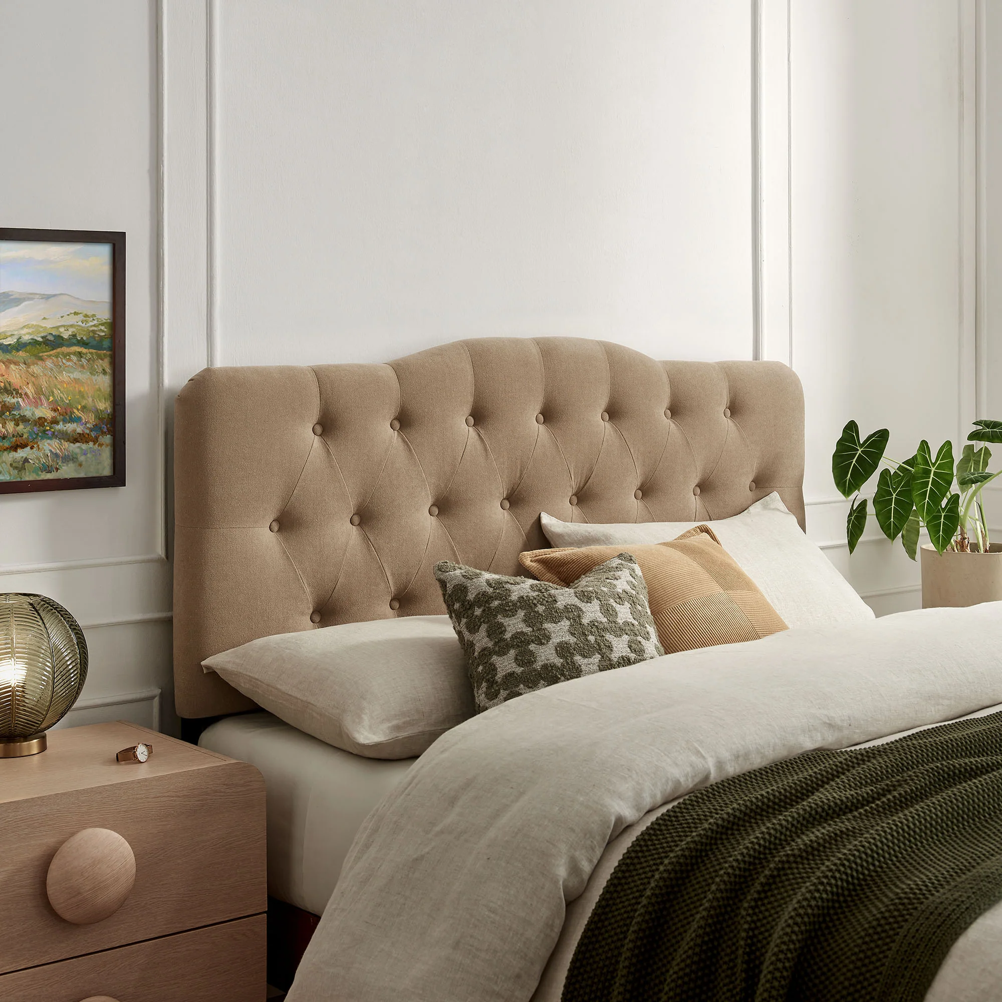 Annabel Premium Linen Blend King Headboard by Modway - Image 6