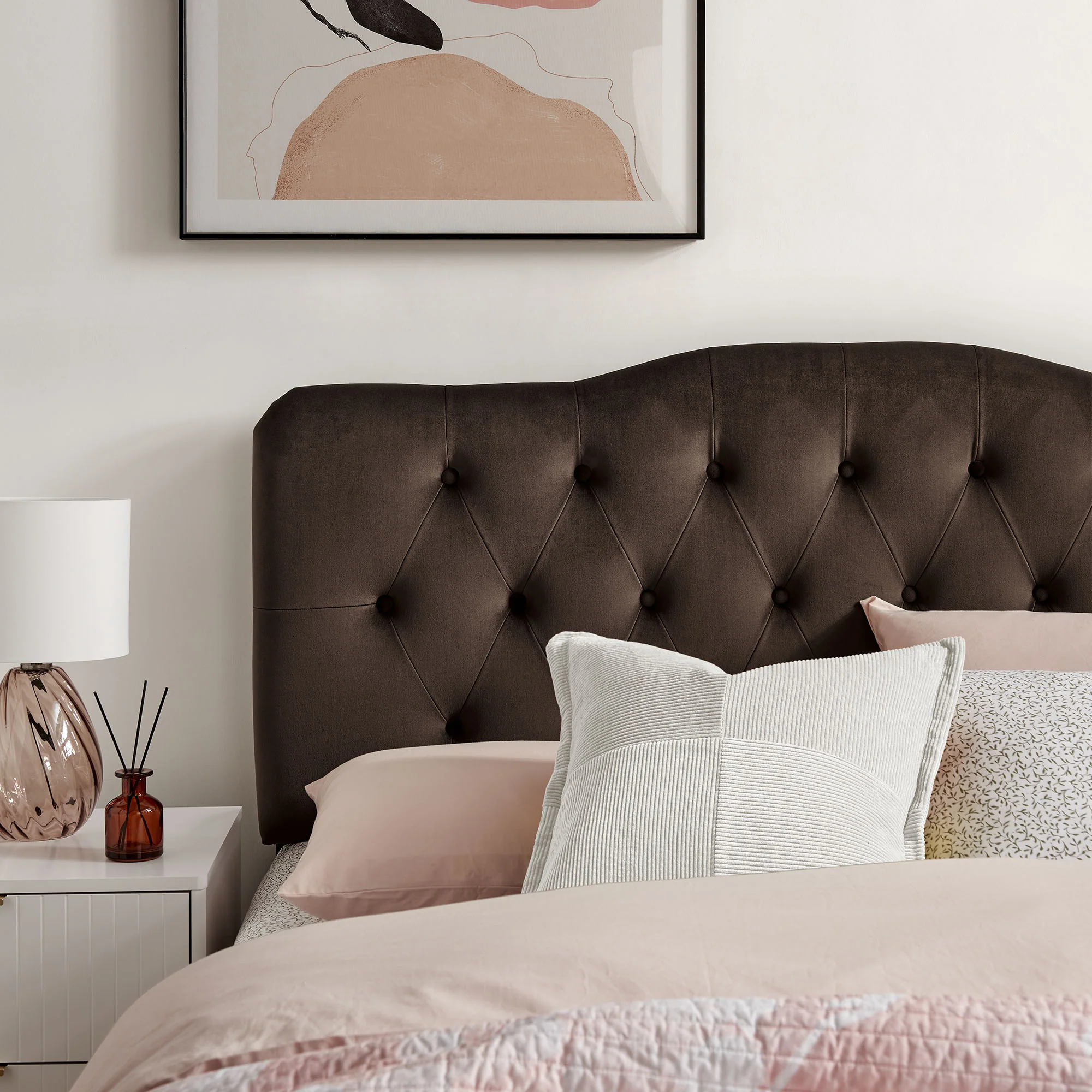 Annabel Stain-Resistant Performance Velvet Full Headboard by Modway - Image 21