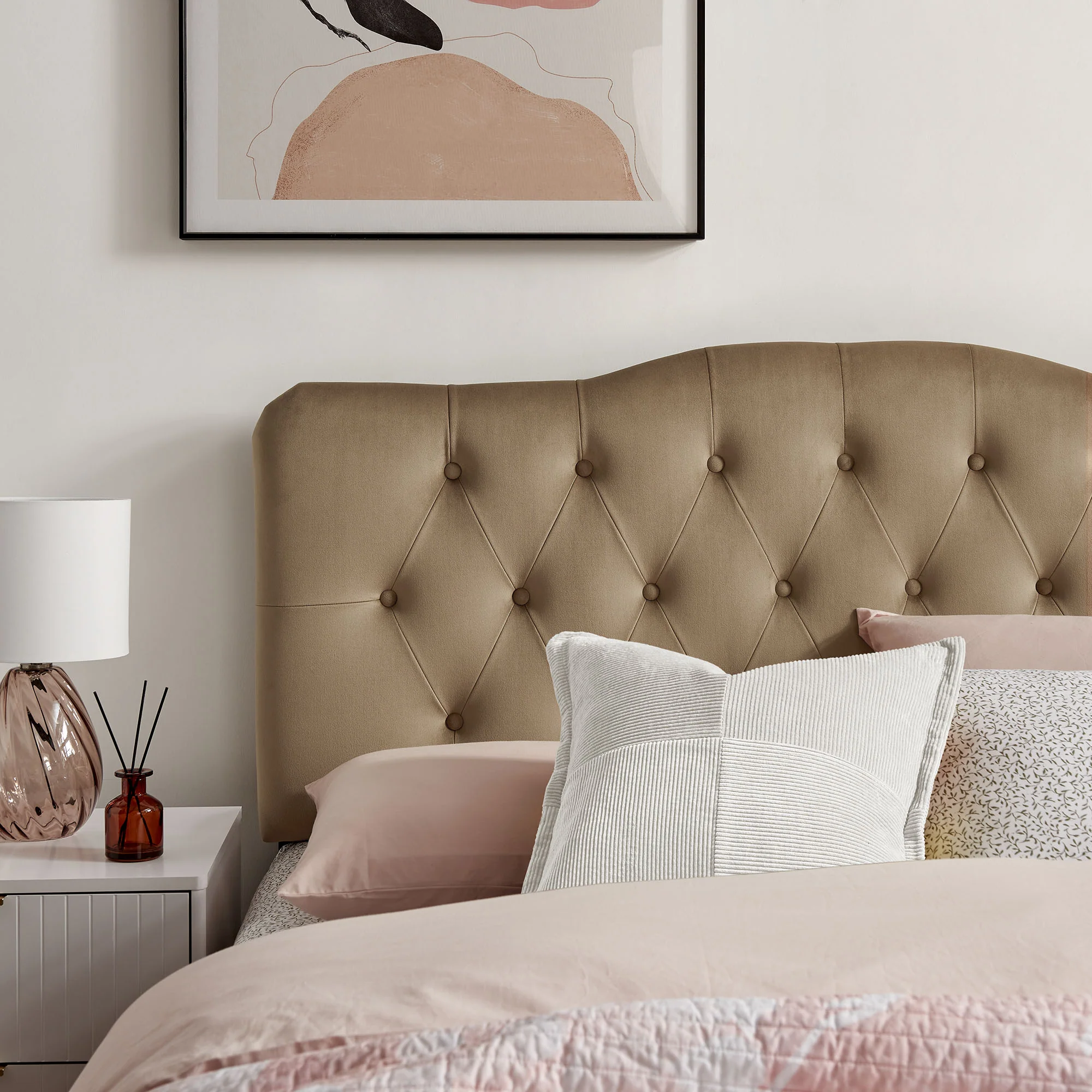 Annabel Stain-Resistant Performance Velvet Full Headboard by Modway - Image 37