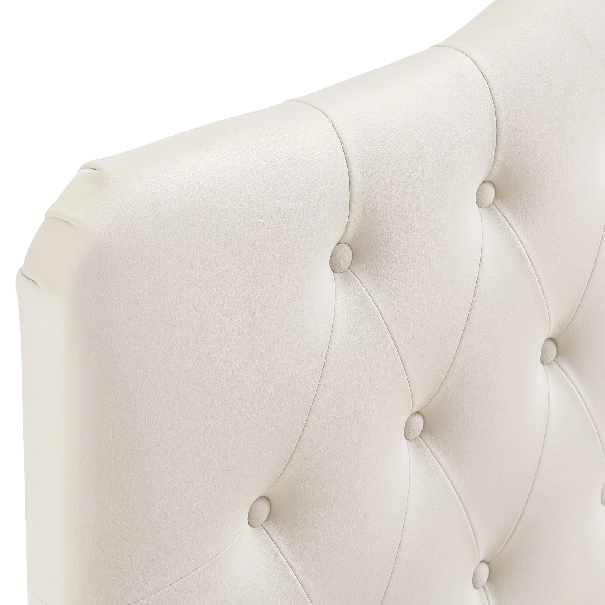 Annabel Stain-Resistant Performance Velvet Full Headboard by Modway - Image 4