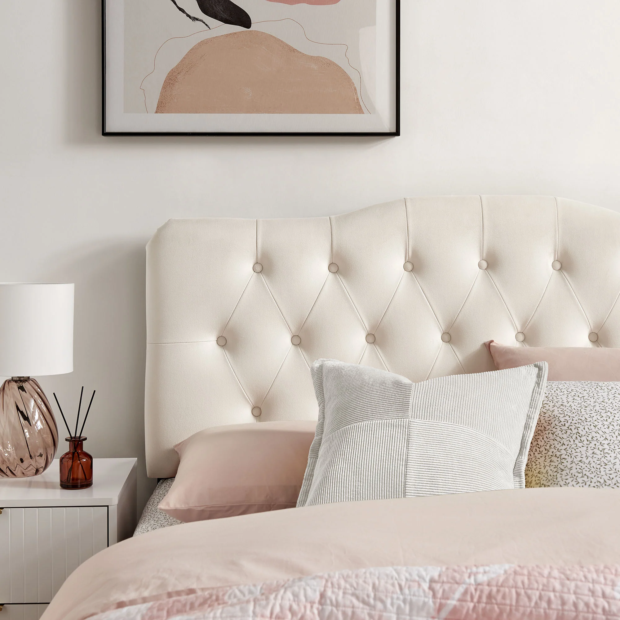 Annabel Stain-Resistant Performance Velvet Full Headboard by Modway - Image 5