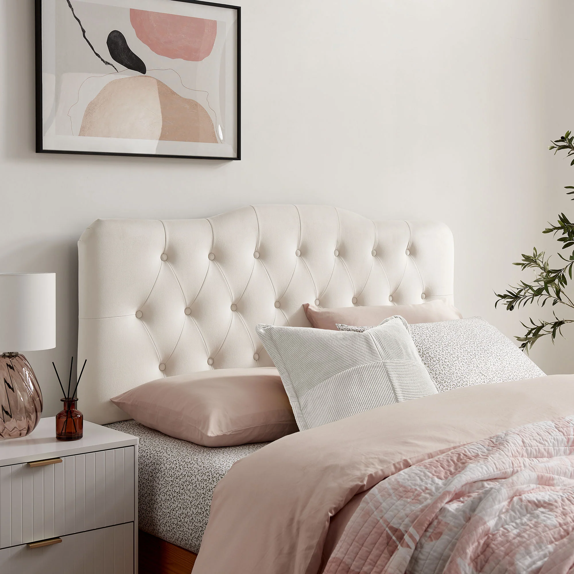 Annabel Stain-Resistant Performance Velvet Queen Headboard by Modway - Image 6