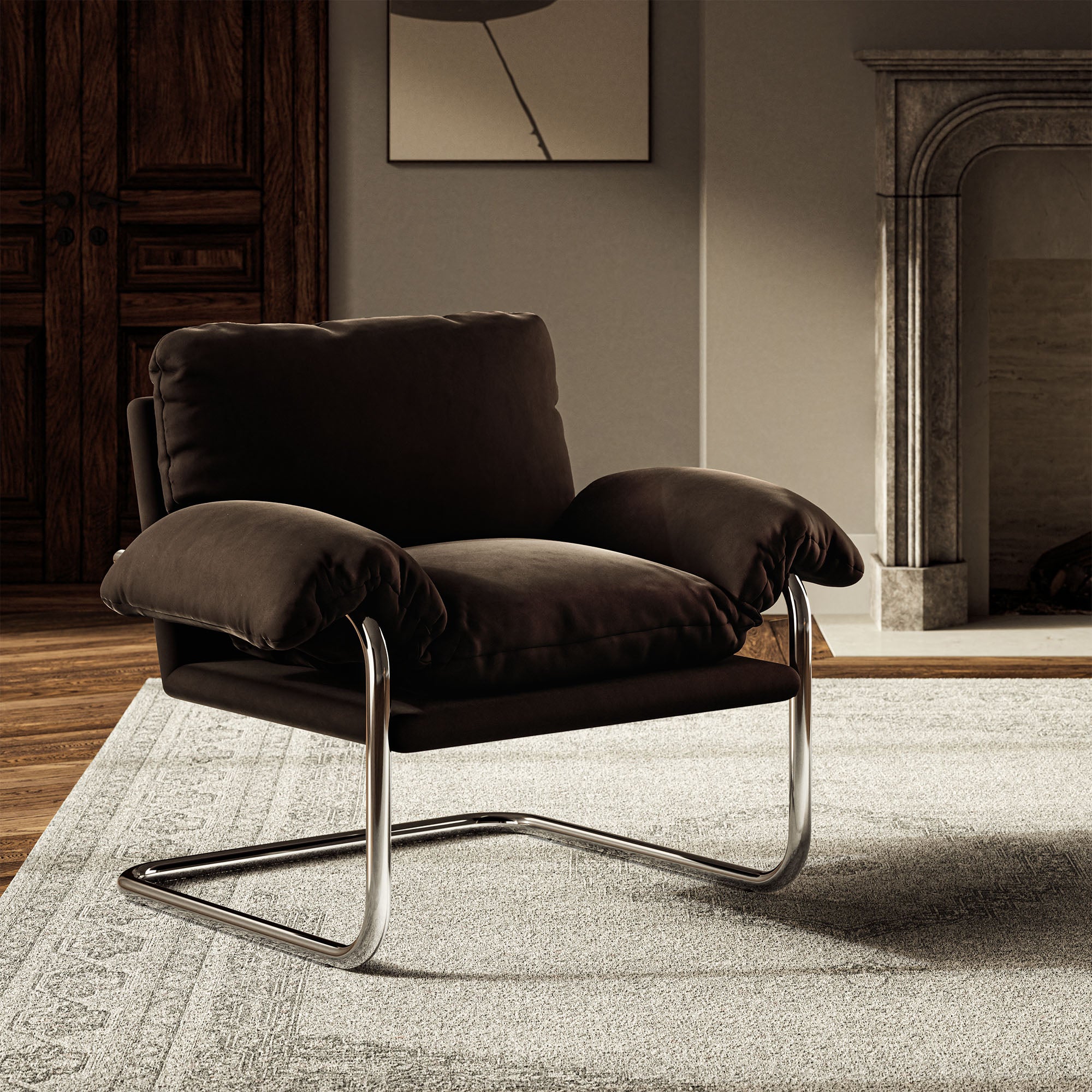 Ansel Performance Velvet Accent Chair by Modway