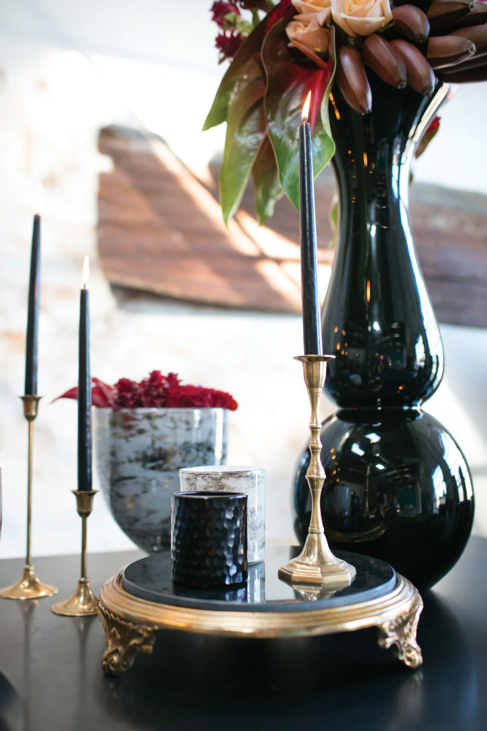 Antique Candlestick Set of 4 By Accent Decor - Image 21