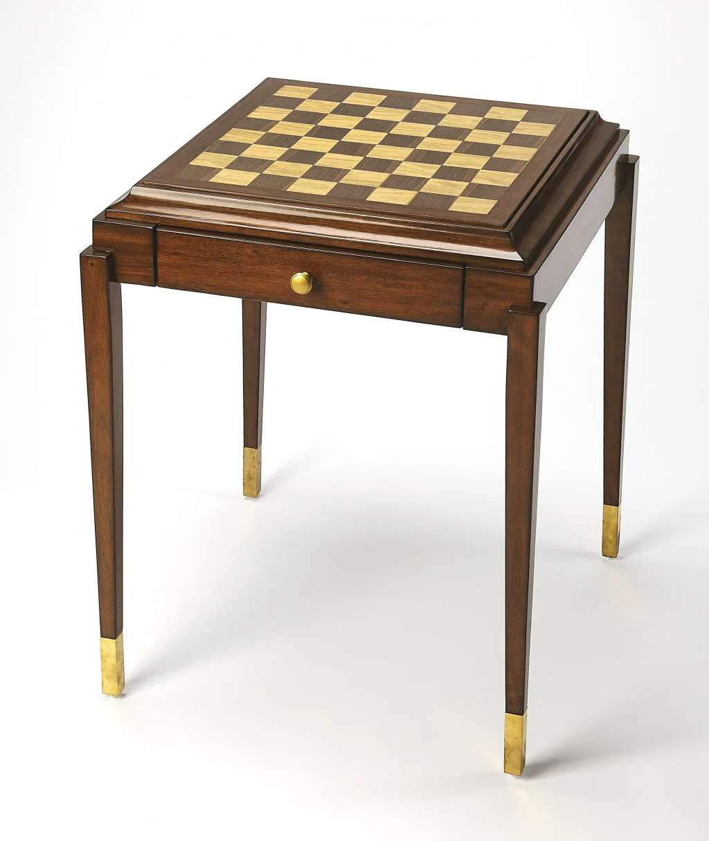 Antique Cherry Game Table By Homeroots