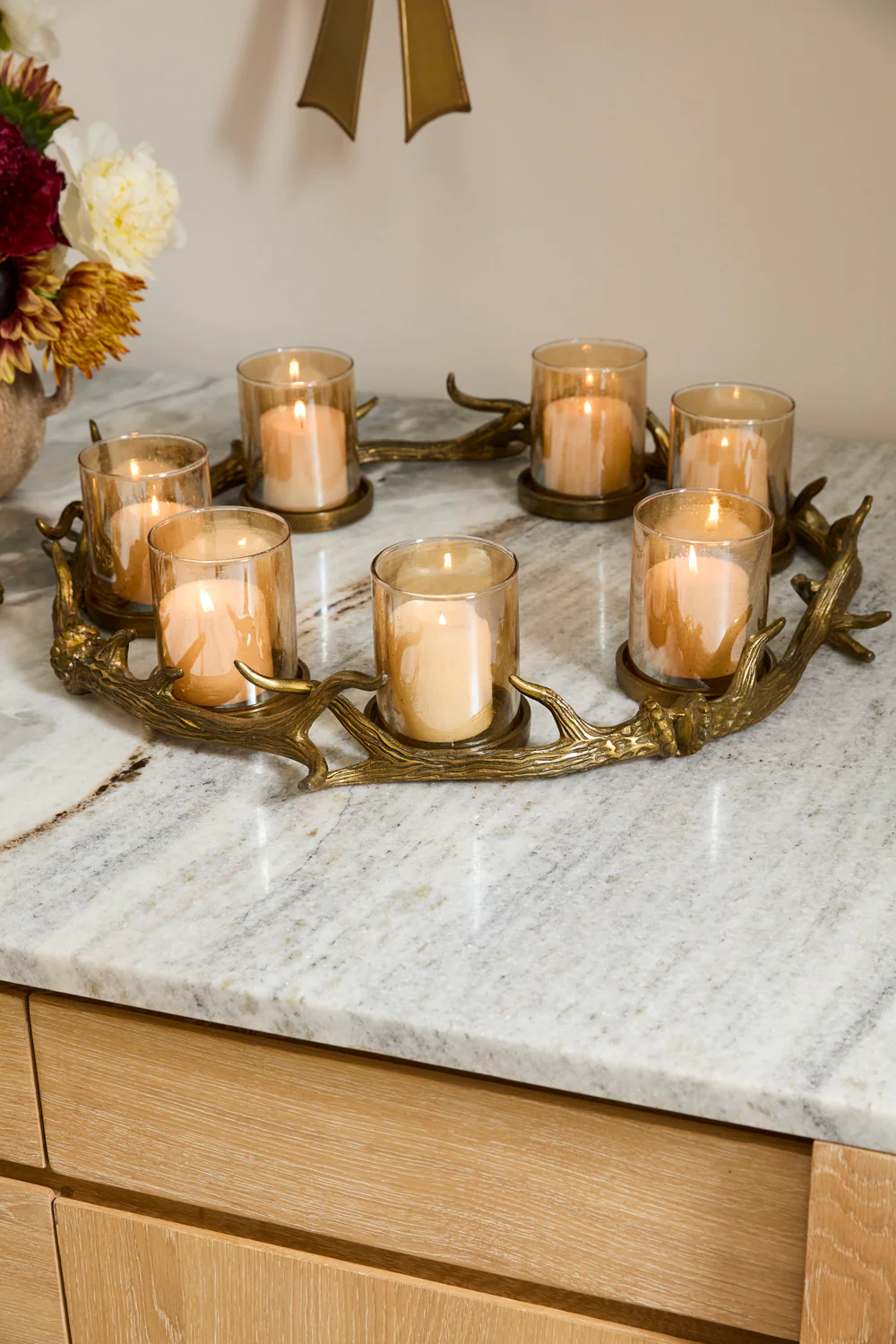 Antler Glow Candleholder By Accent Decor - Image 7