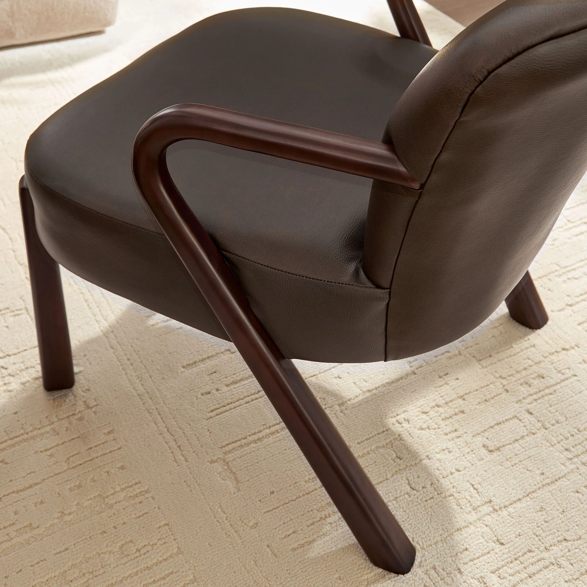 Arden Faux Leather Upholstered Accent Armchair by Modway - Image 7