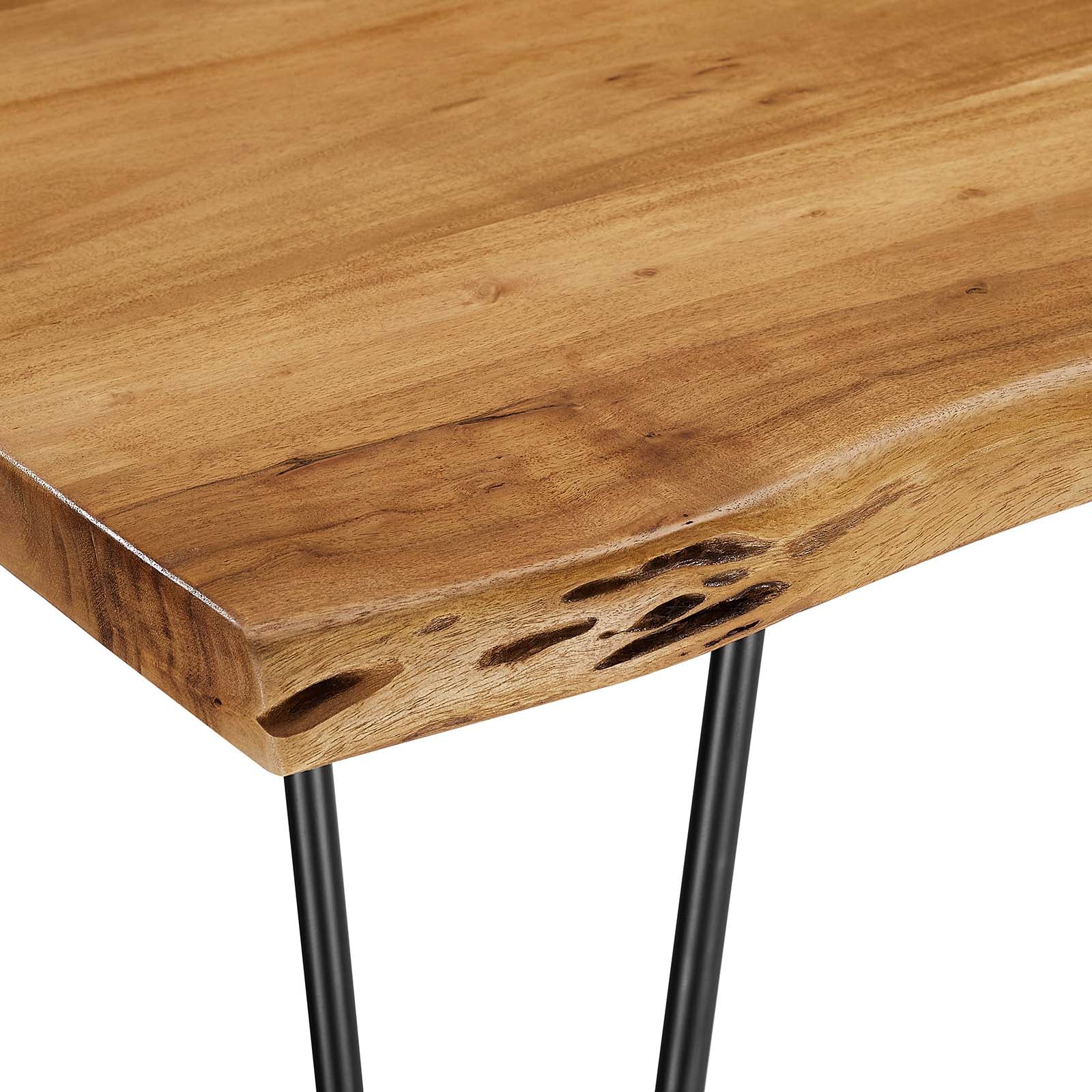 Ardor 74" Live Edge Acacia Wood Dining Table By Modway - EEI-6070 - Image 25