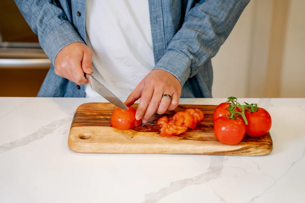 Artisan Organic Anti Bacterial Natural Wood Cutting Board By Homeroots