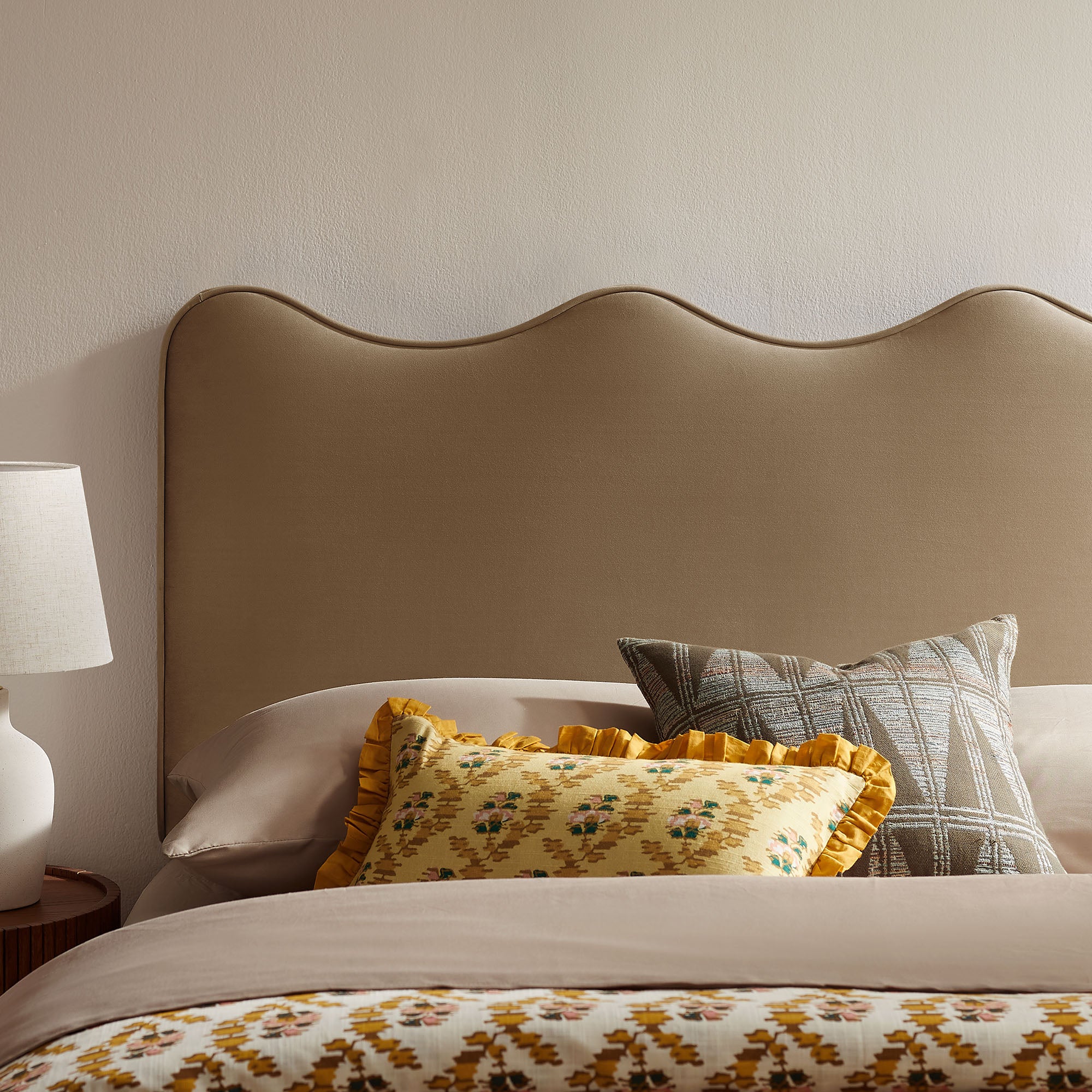 Athena Stain-Resistant Performance Velvet Queen Size Headboard by Modway - Image 61