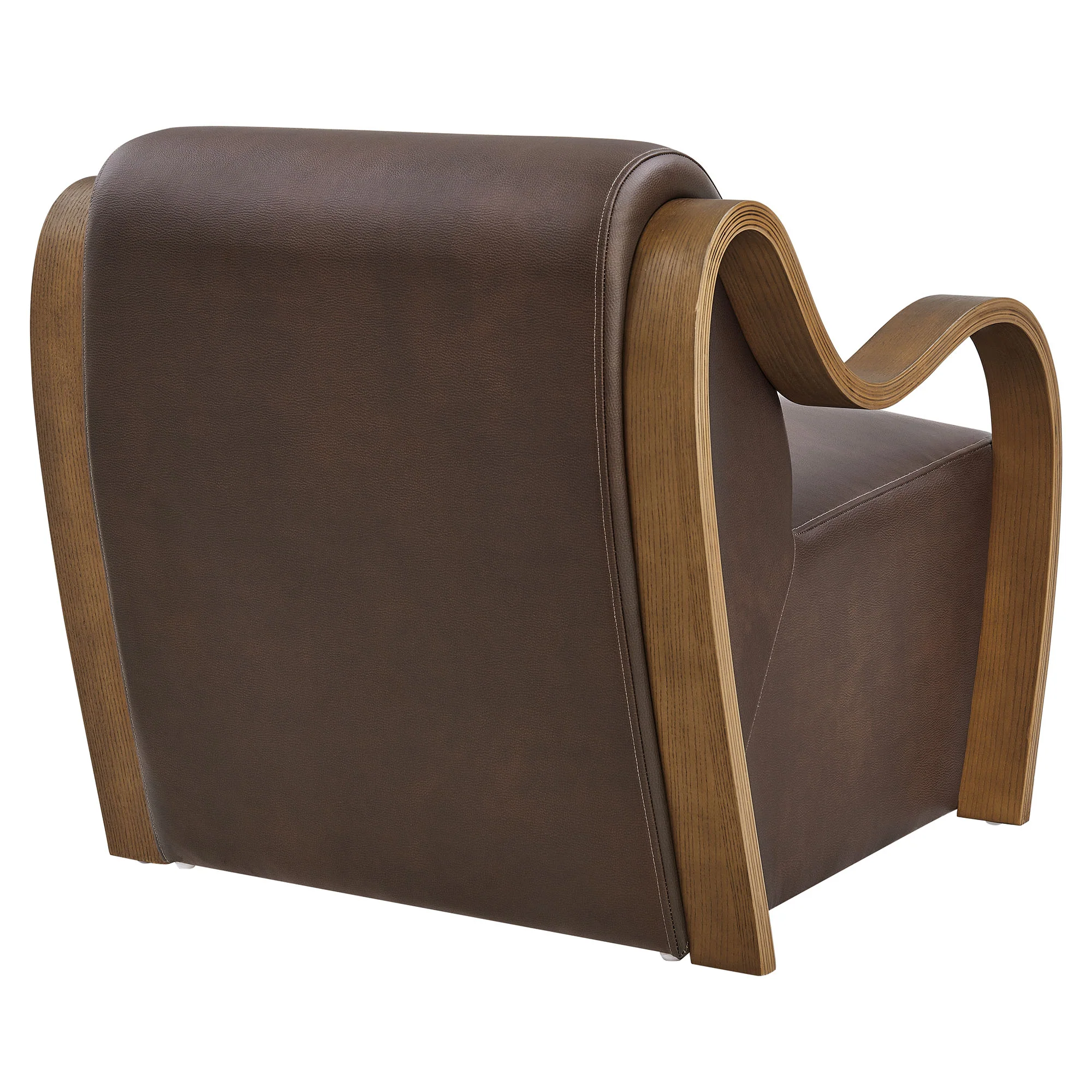 Atrium Vegan Leather Accent Armchair by Modway - Image 4