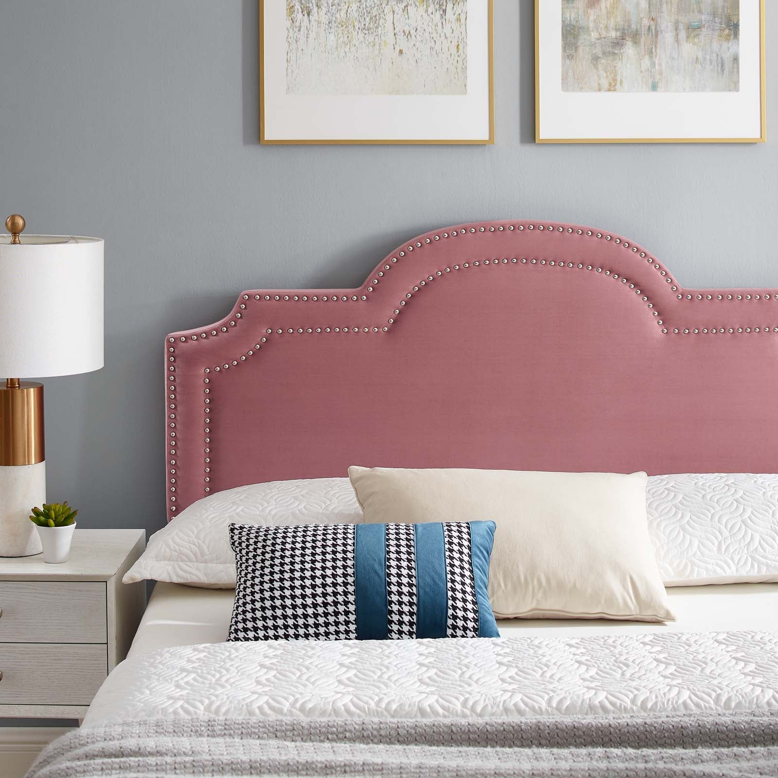 Aviana Performance Velvet Queen Bed By Modway - MOD-6829 - Image 14