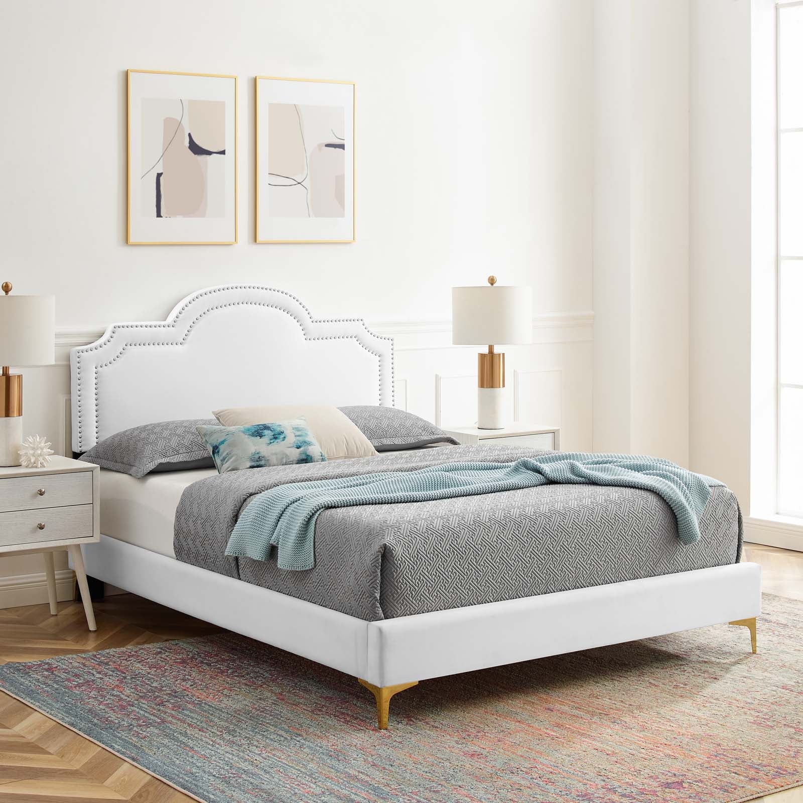 Aviana Performance Velvet Twin Bed By Modway - MOD-6789 - Image 37