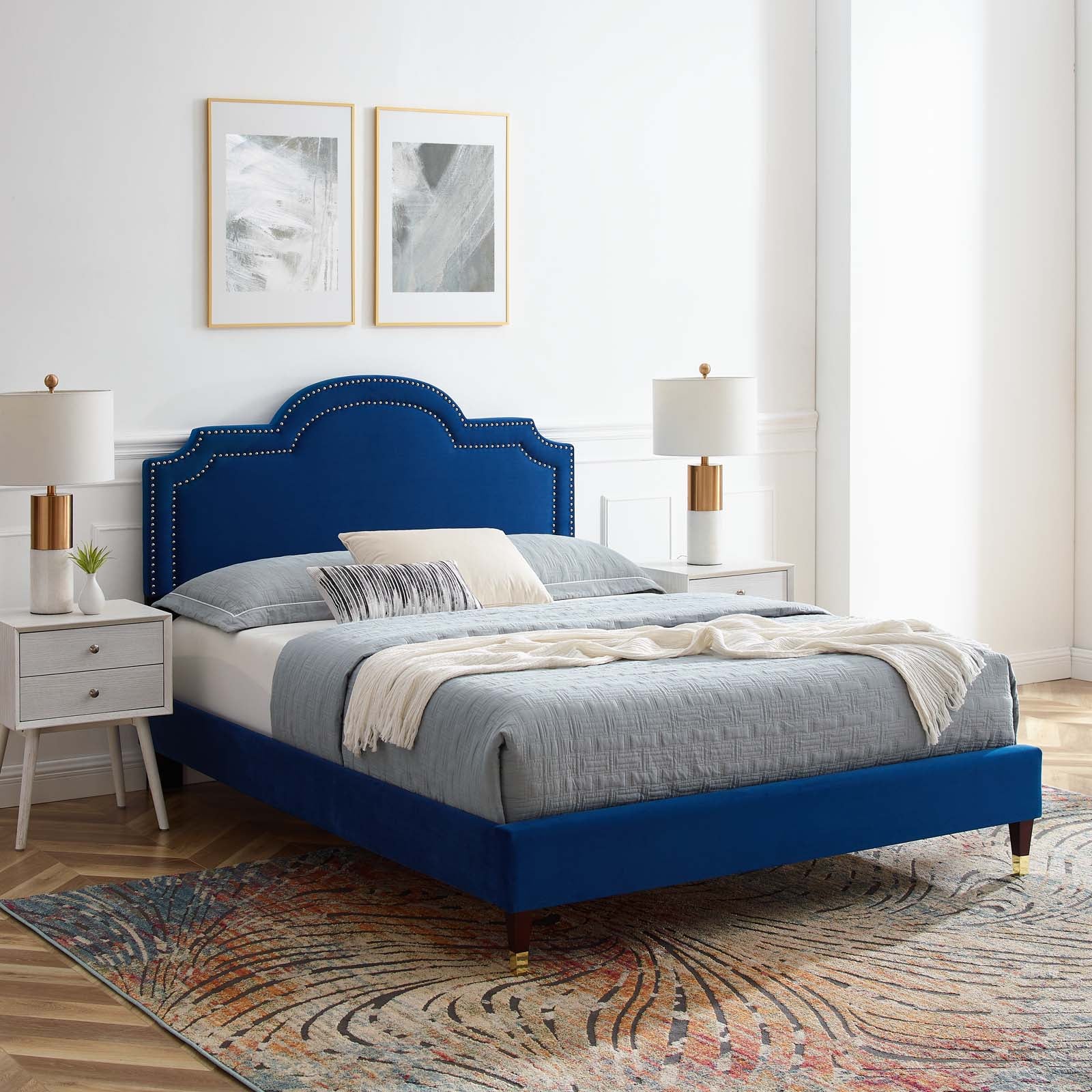 Aviana Performance Velvet Twin Bed By Modway - MOD-6794 - Image 26