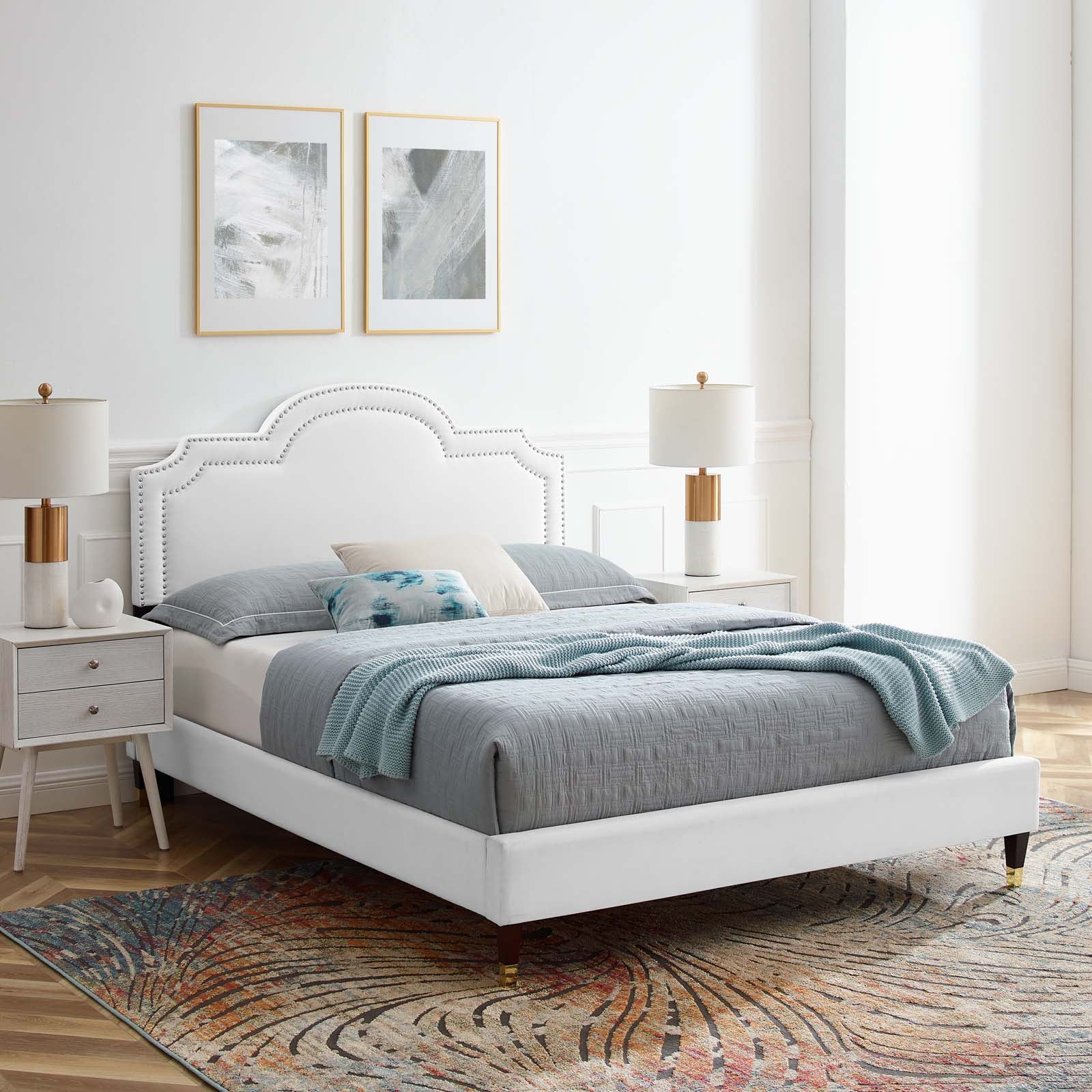 Aviana Performance Velvet Twin Bed By Modway - MOD-6794 - Image 37