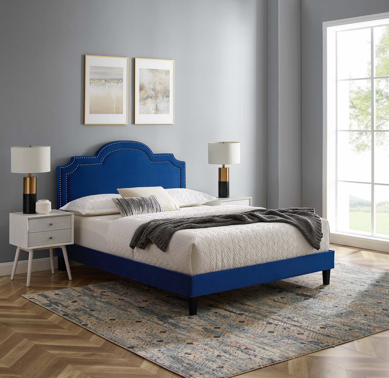 Aviana Performance Velvet Twin Bed By Modway - MOD-6799 - Image 26