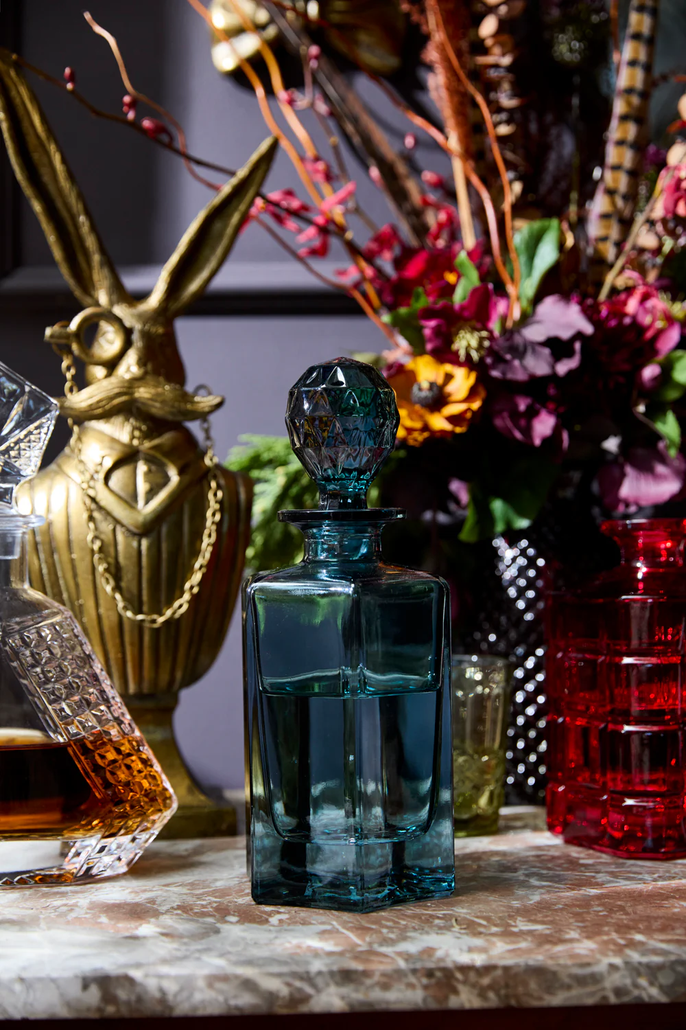 Baudelaire Decanter Set of 2 By Accent Decor